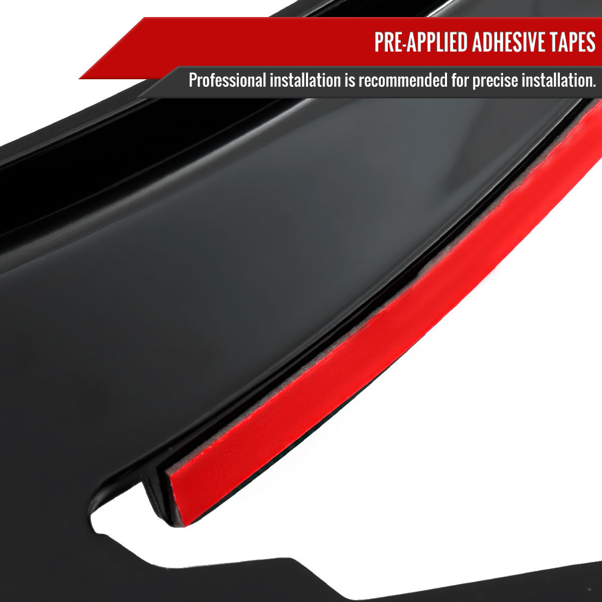 2018-2022 Ford Mustang GT/Ecoboost Lower Dive Front Bumper Canards Trims