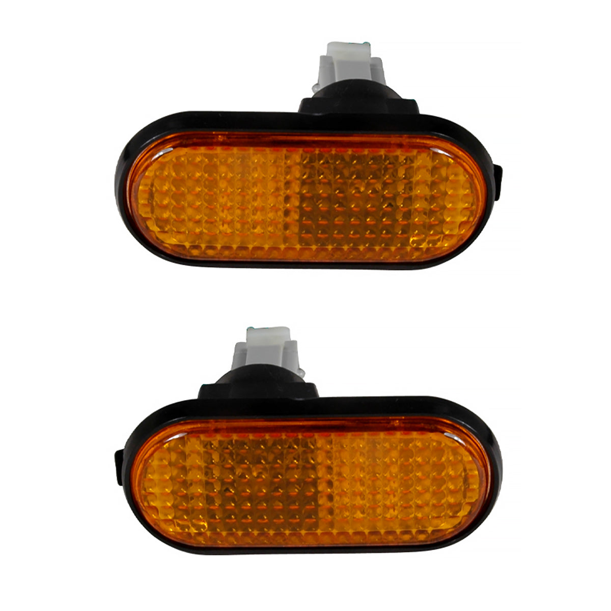 1992-1995 Honda Civic Amber Lens Side Marker Flat Style Lights