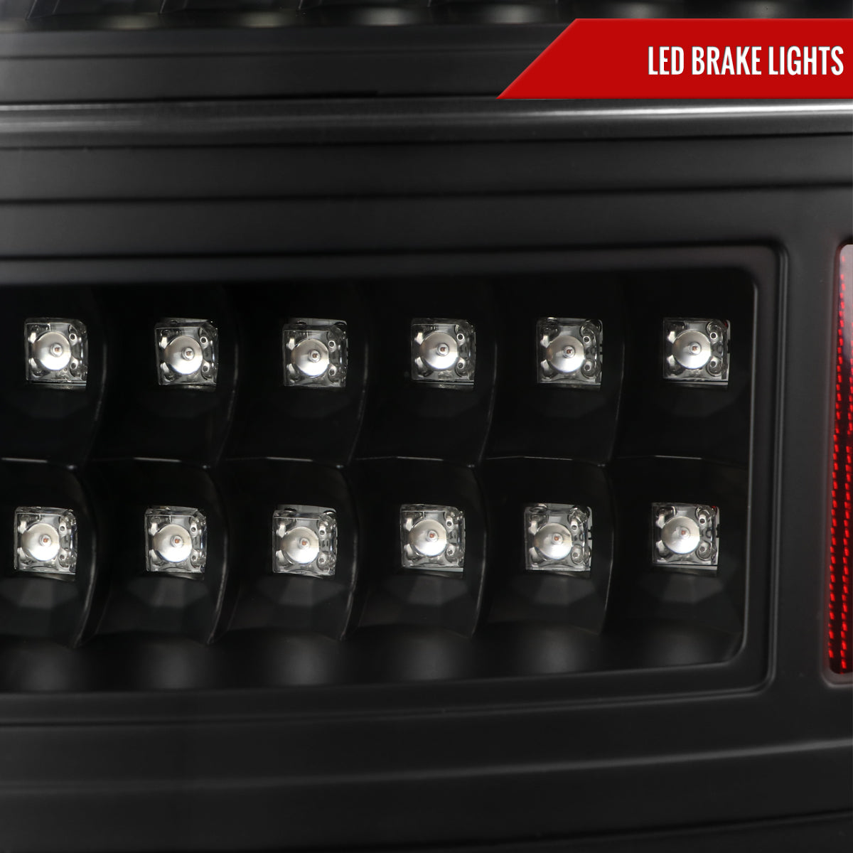 2005-2007 Chrysler 300C V2 LED Tail Lights (Matte Black Housing/Clear Lens)