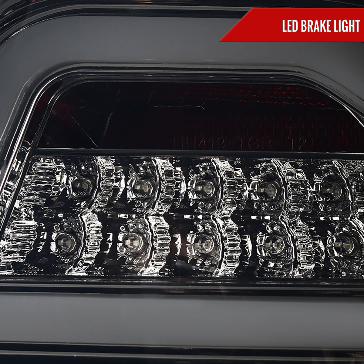 2006-2011 Mercedes Benz W164 ML Class LED Tail Lights (Chrome Housing/Smoked Lens)