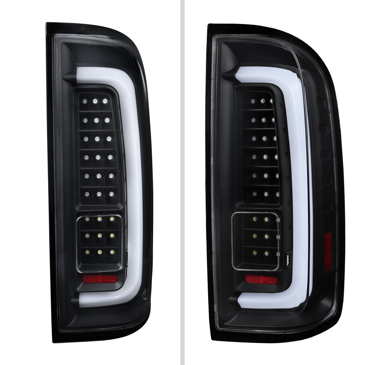 2015-2022 Chevrolet Colorado GMC Canyon Full LED Sequential Tail Lights (Black Housing / Clear Lens)