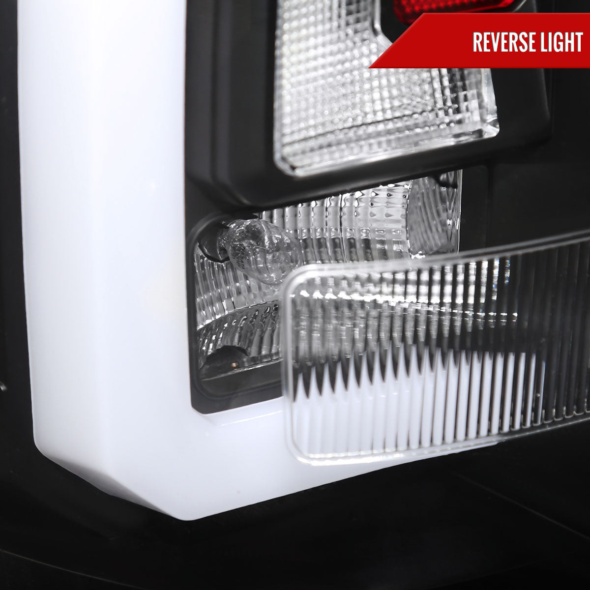 2007-2014 Chevrolet Tahoe/Suburban / 2007-2014 GMC Yukon/Yukon Denali LED Sequential Turn Signal Tail Lights (Matte Black Housing/Clear Lens)