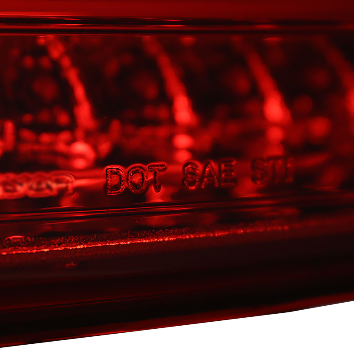2015-2017 Volkswagen Golf/GTI LED Tail Lights (Chrome Housing/Red Lens)