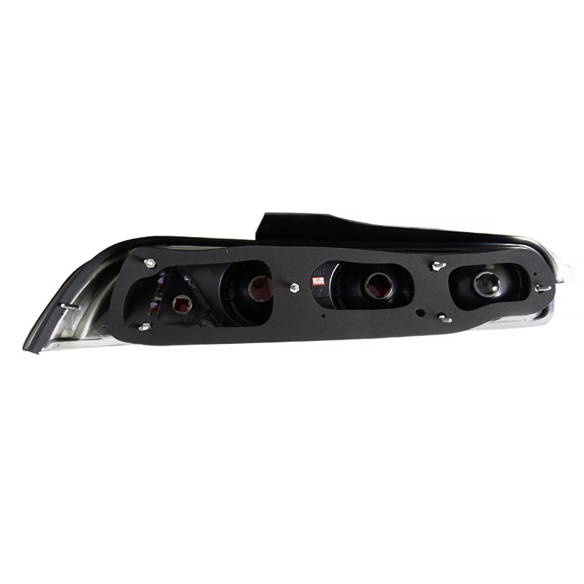 1994-2001 Acura Integra Hatchback Tail Lights (Matte Black Housing/Clear Lens)