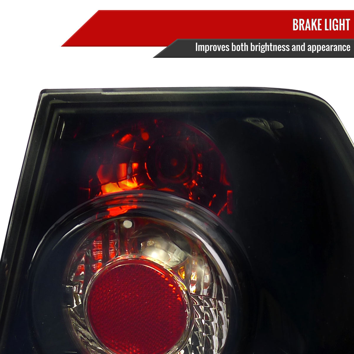 1999-2005 Volkswagen Jetta/Bora Mk4 Sedan Tail Lights (Glossy Black Housing/Smoked Lens)