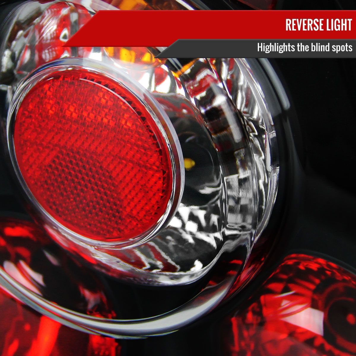 1999-2005 Volkswagen Jetta/Bora Mk4 Sedan Tail Lights (Matte Black Housing/Clear Lens)