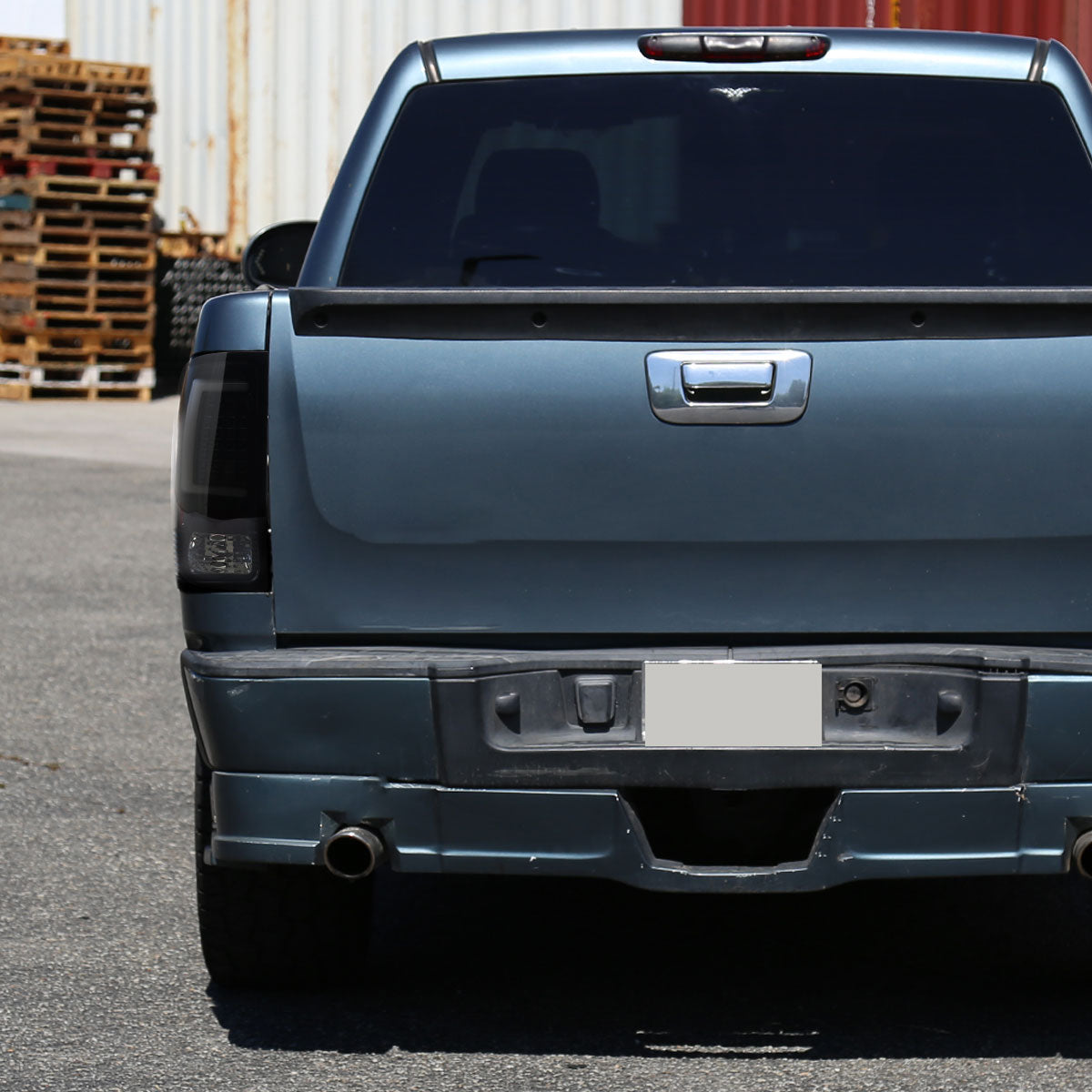 2007-2013 GMC Sierra 1500/ 2007-2014 Sierra 2500HD 3500HD LED Tail Lights (Glossy Black Housing/Smoked Lens)