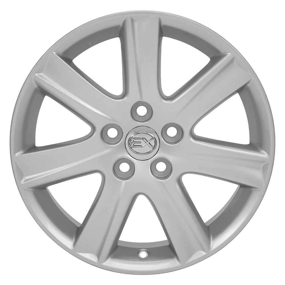 17" Replica LX12 fits Lexus ES 17x7 Silver-SR1 Performance