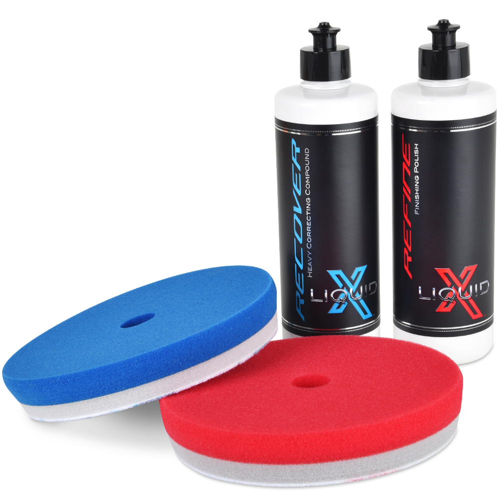 Liquid X Heavy Paint Correction Duo Kit-SR1 Performance