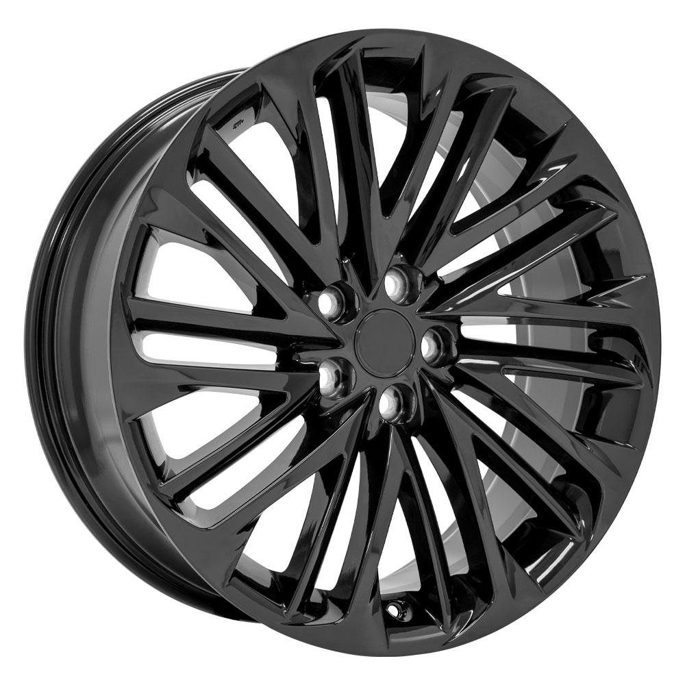 20" Replica LX58 fits Lexus 20x8 Black-SR1 Performance