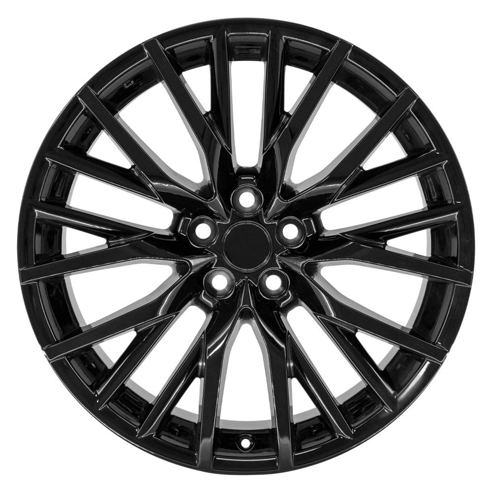 20" Replica LX59 fits Lexus 20x8 Black-SR1 Performance