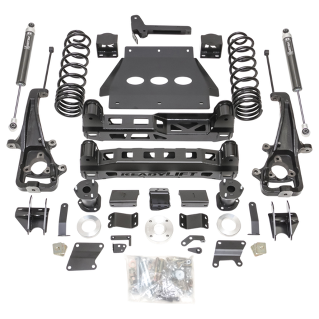 ReadyLift Suspension 44-19610 19+ Ram 1500 22-inch Wheel 6-Inch Lift with Falcons
