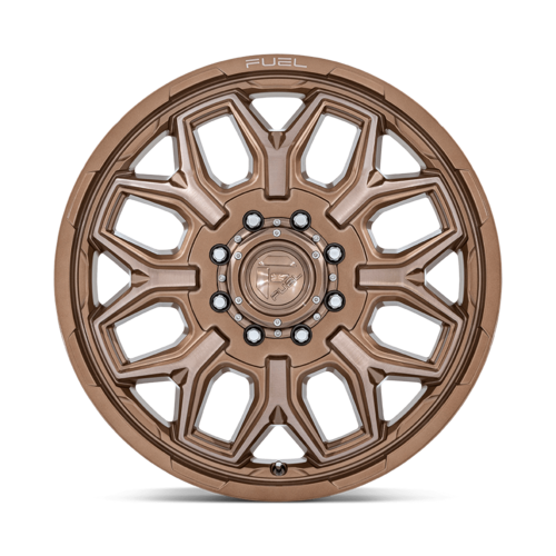Fuel 1PC D876 Flux Dually 20x8.25 Bronze Alloy Wheel with -227 Offset