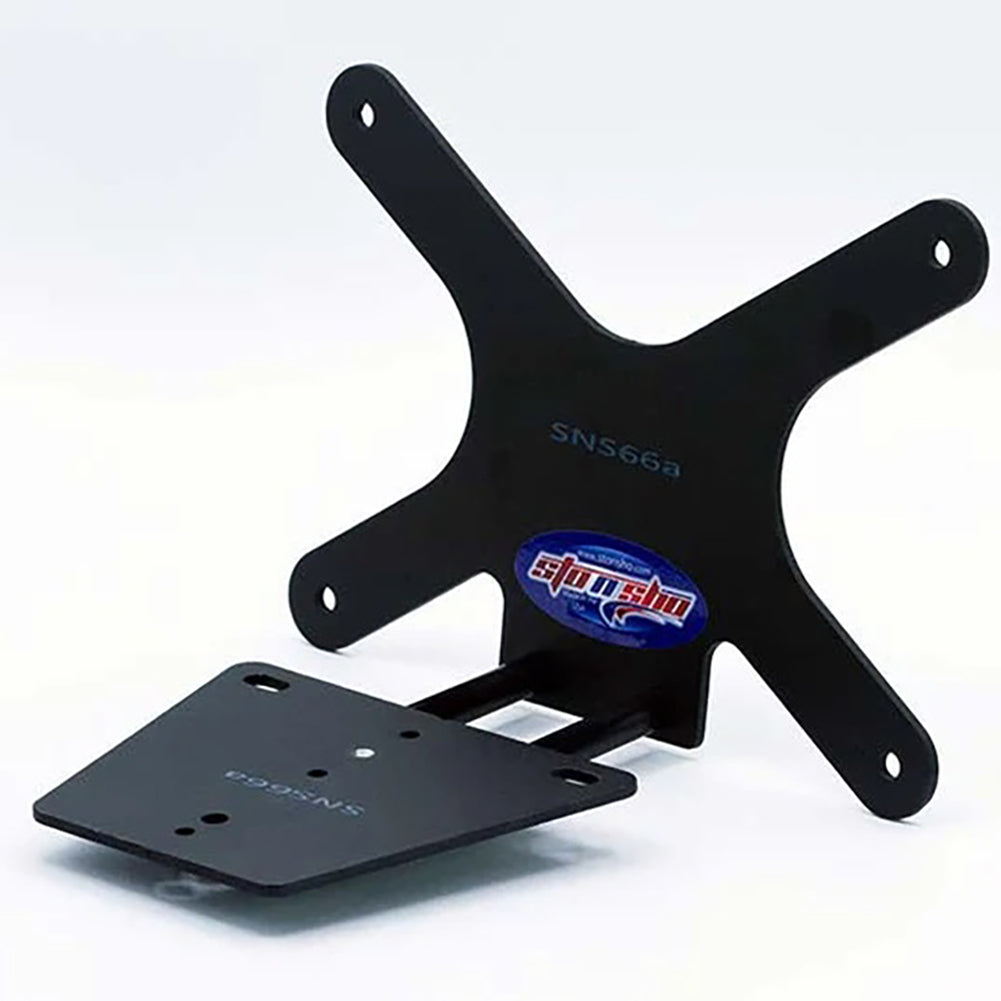 2015-2020 Dodge Charger SRT 392/Hellcat/Scat Pack/RT Plus and 2021-2023 Non Wide Body Sto-N-Sho Removable Take Off Front License Plate Frame Bracket-SR1 Performance