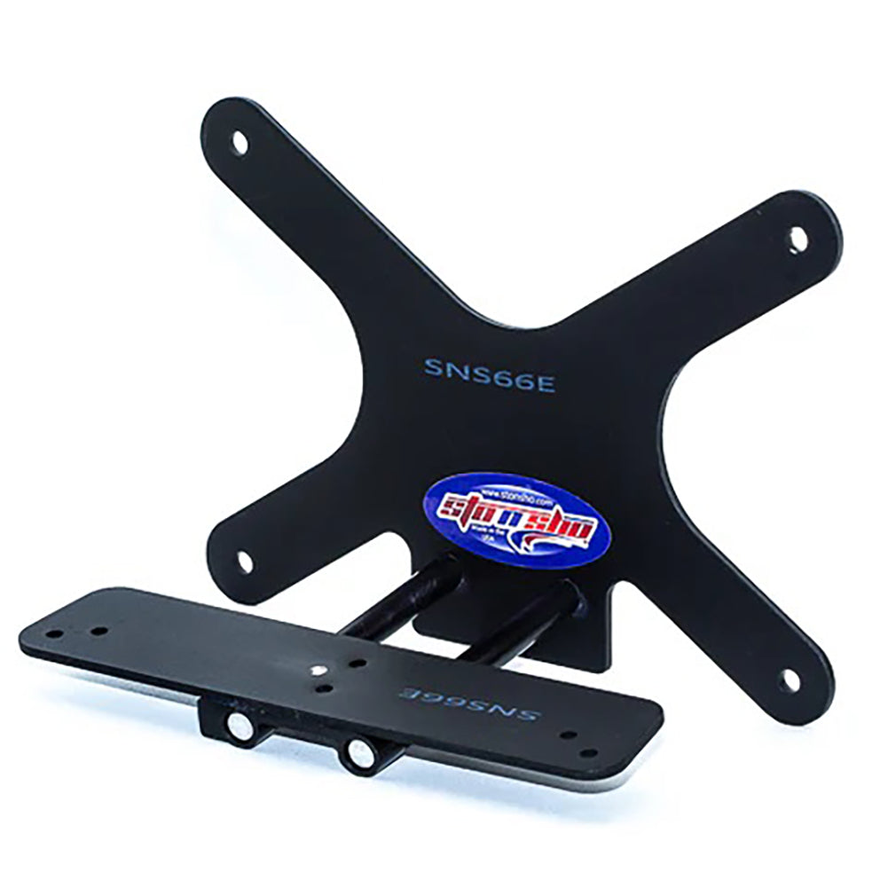 STO N SHO Front License Plate Bracket for 2018 Dodge Charger SRT 392, Hellcat, Scat Pack & 2017-2018 Daytona Alternate No Drill Option-SR1 Performance