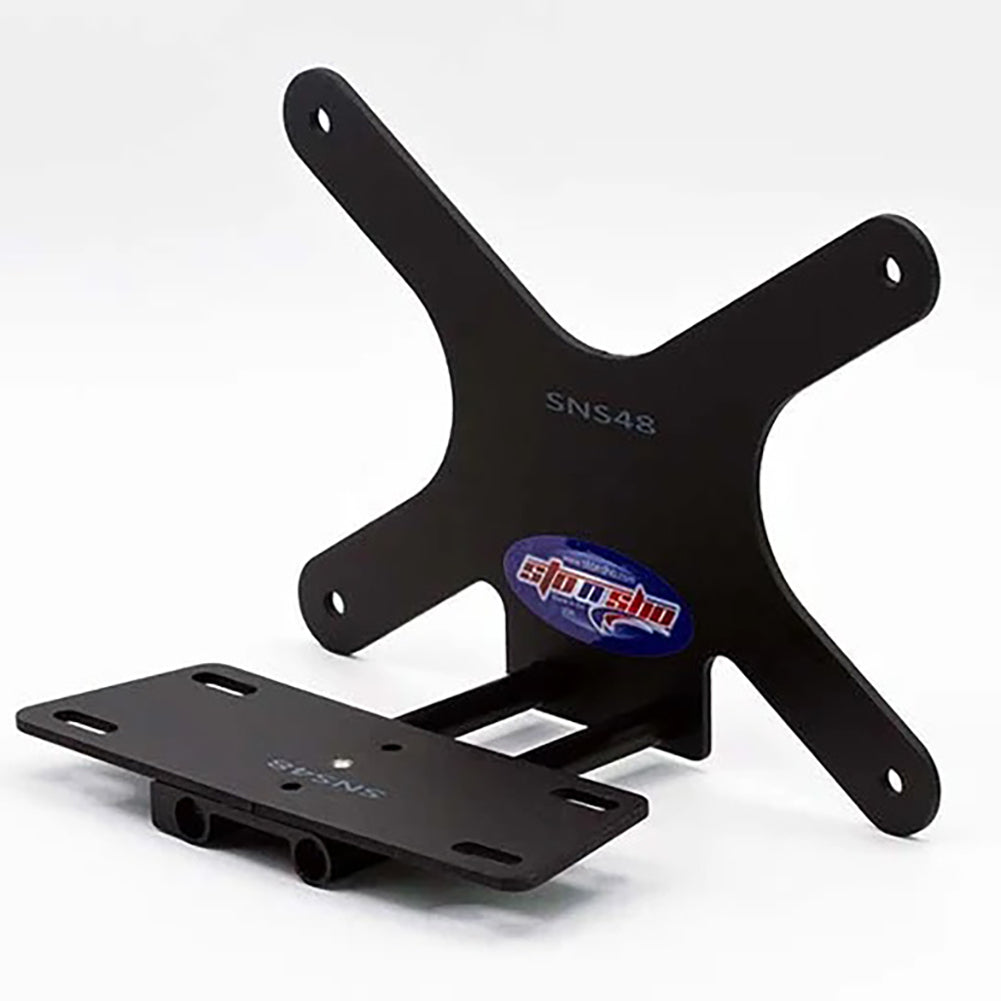STO N SHO Front License Plate Bracket for 2008-2018 Jeep Wrangler JK with Plastic Bumper-SR1 Performance