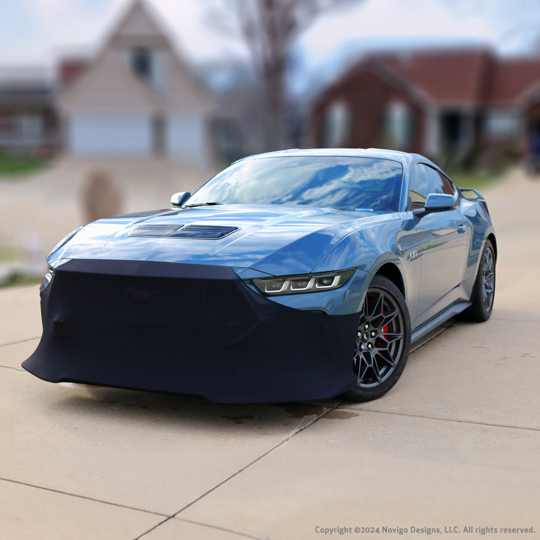 2015-2024 Ford Mustang 6th & 7th Gen NoviStretch Front Bumper Bra Mask-SR1 Performance