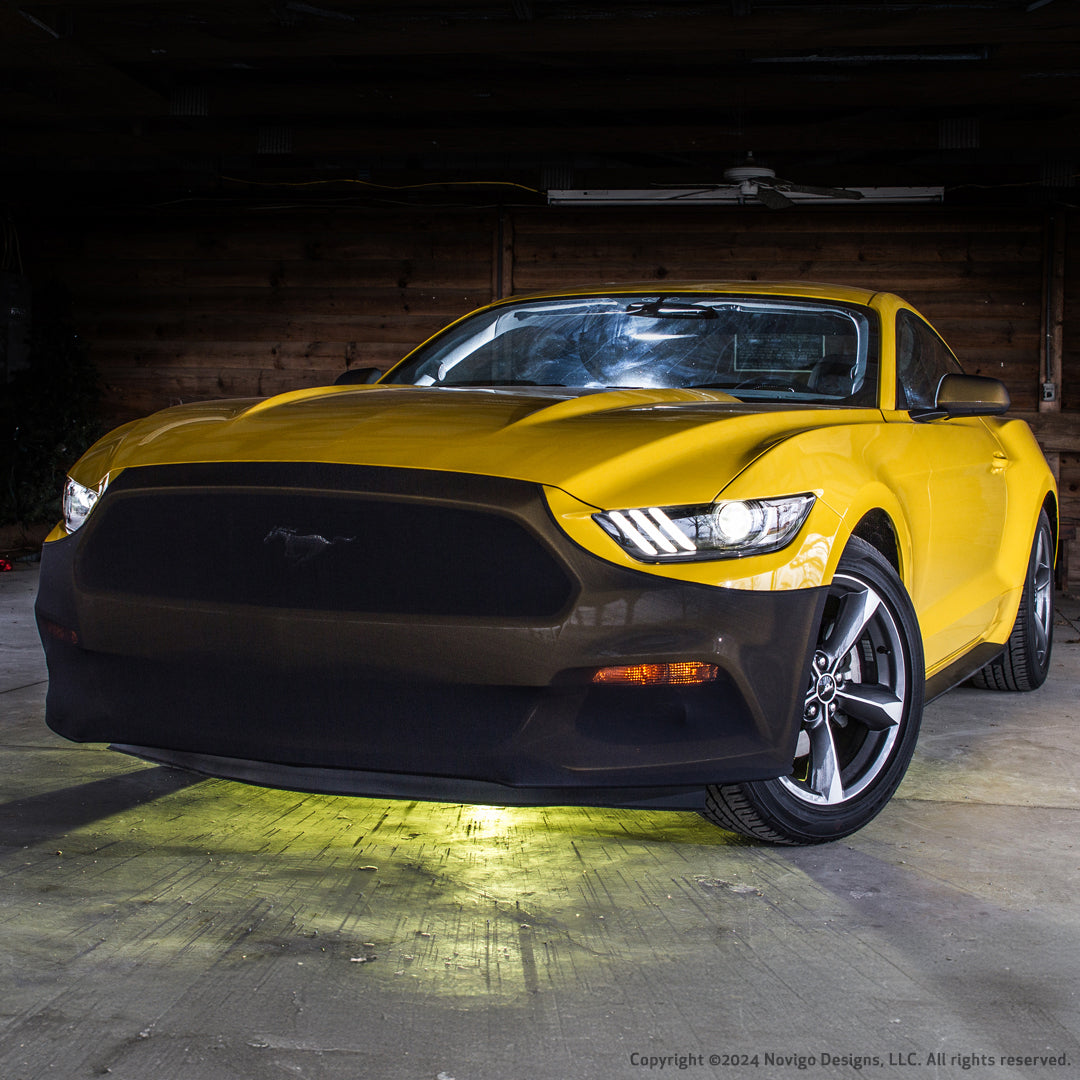 2015-2024 Ford Mustang 6th & 7th Gen NoviStretch Front Bumper Bra Mask-SR1 Performance