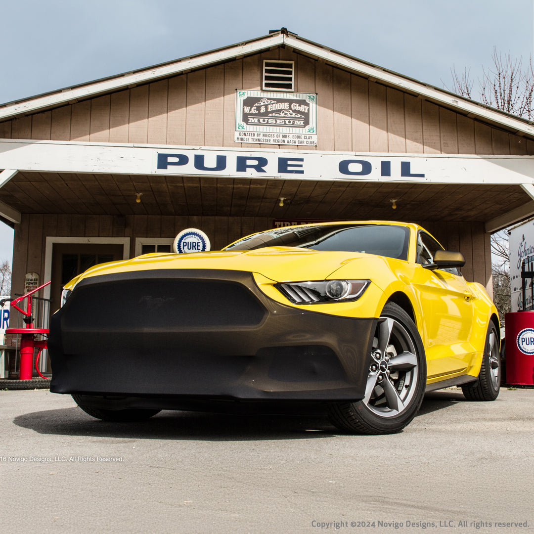 2015-2024 Ford Mustang 6th & 7th Gen NoviStretch Front Bumper Bra Mask-SR1 Performance