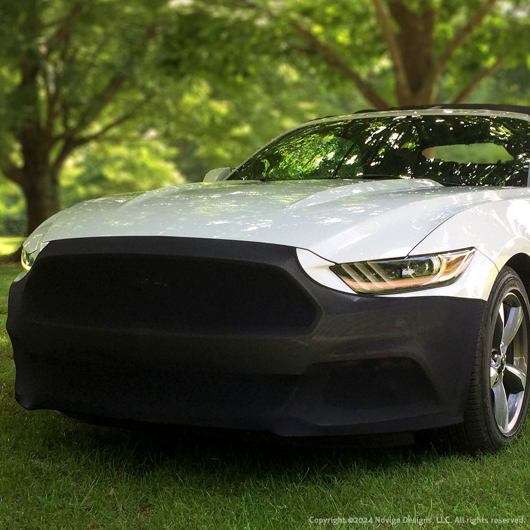 2015-2024 Ford Mustang 6th & 7th Gen NoviStretch Front Bumper Bra Mask-SR1 Performance