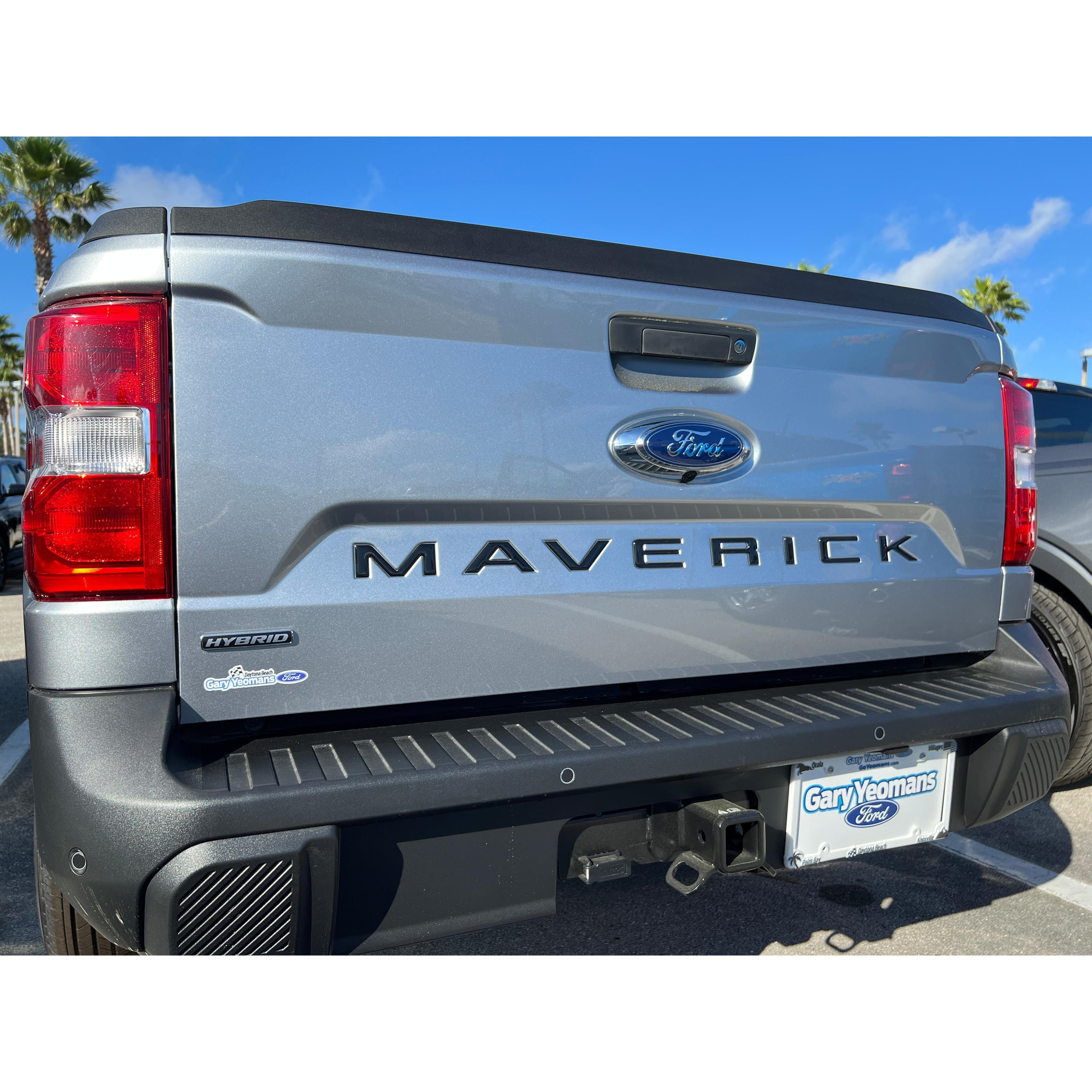 Tailgate Letter Inserts Fits 2022-2026 Ford Maverick