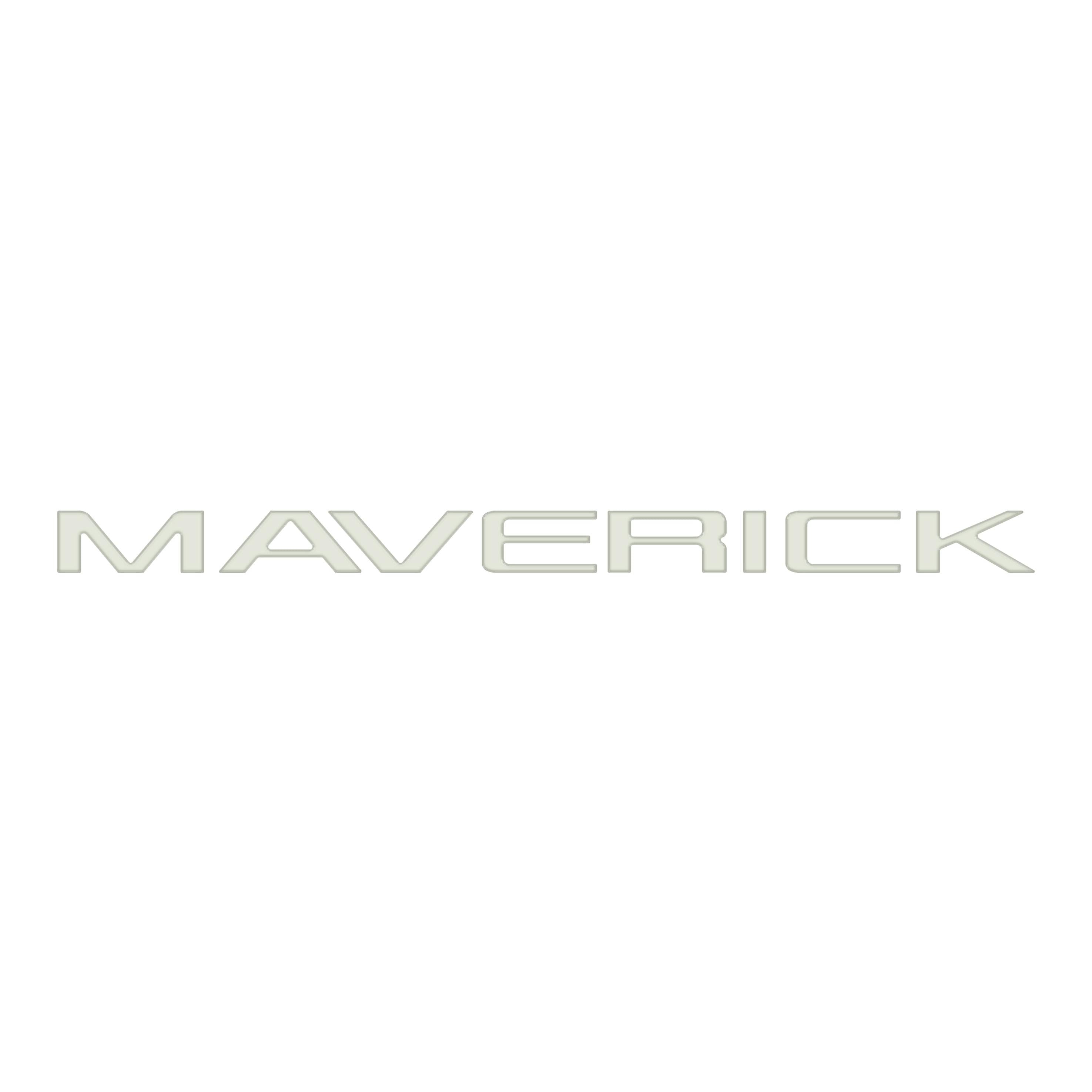 Tailgate Letter Inserts Fits 2022-2026 Ford Maverick