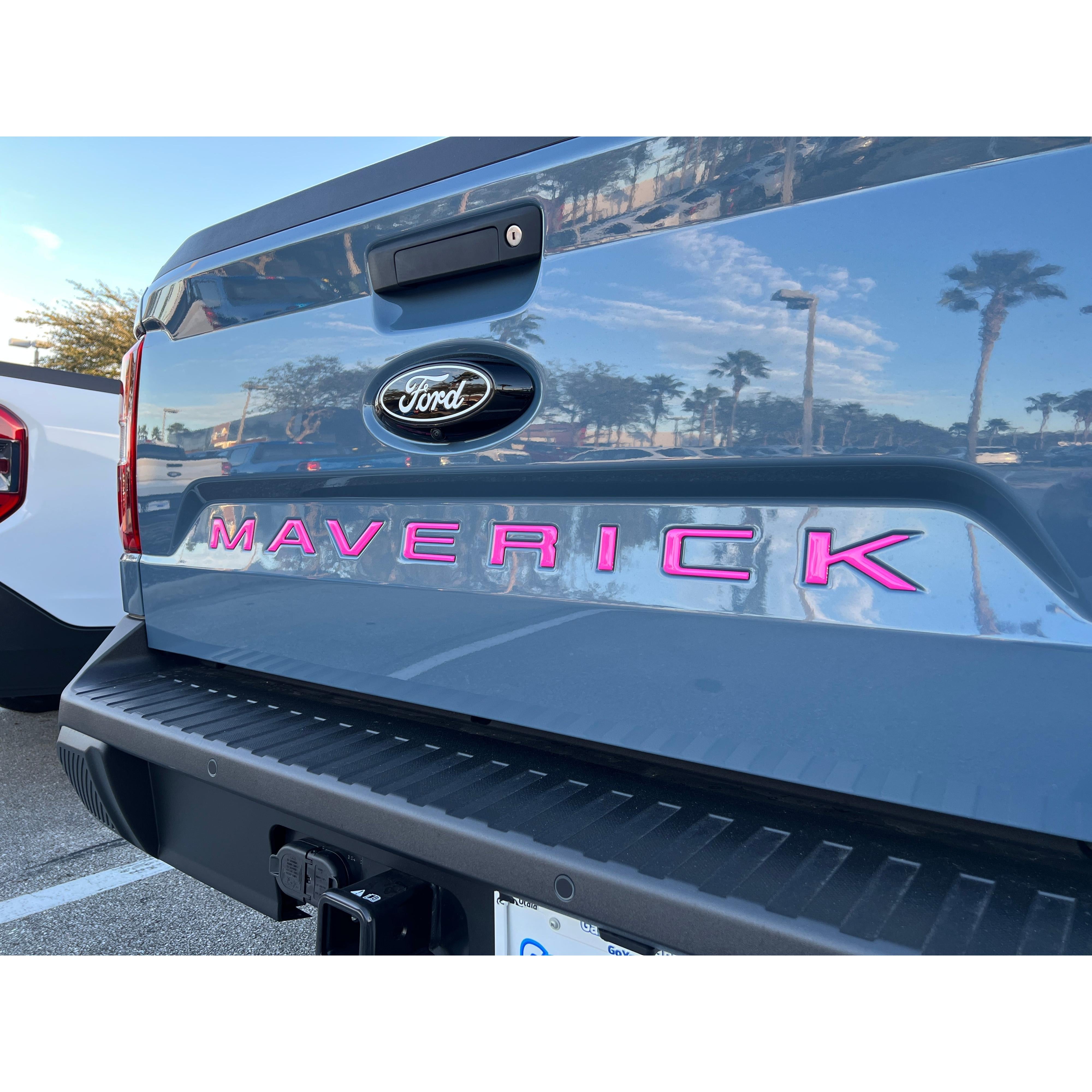 Tailgate Letter Inserts Fits 2022-2026 Ford Maverick