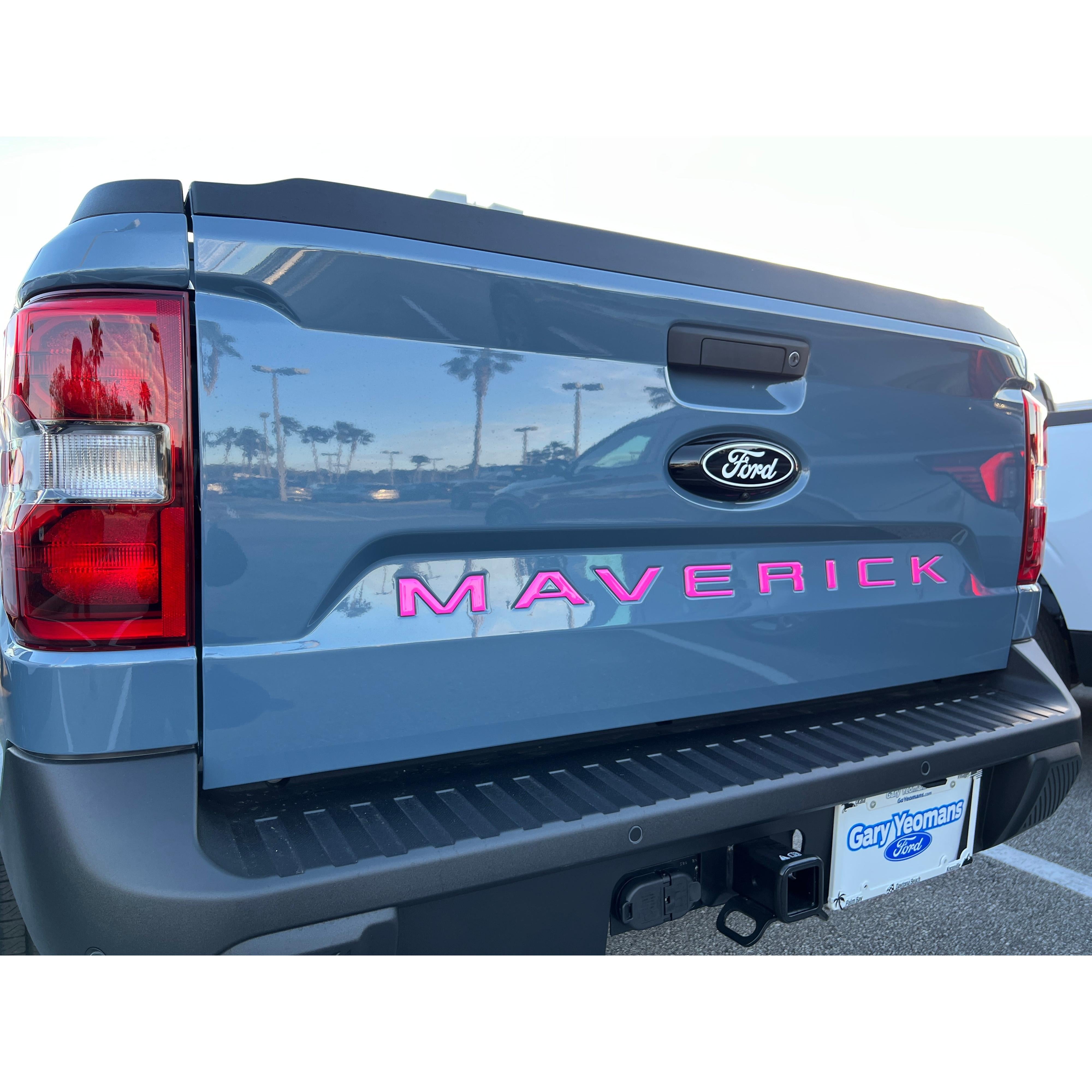 Tailgate Letter Inserts Fits 2022-2026 Ford Maverick