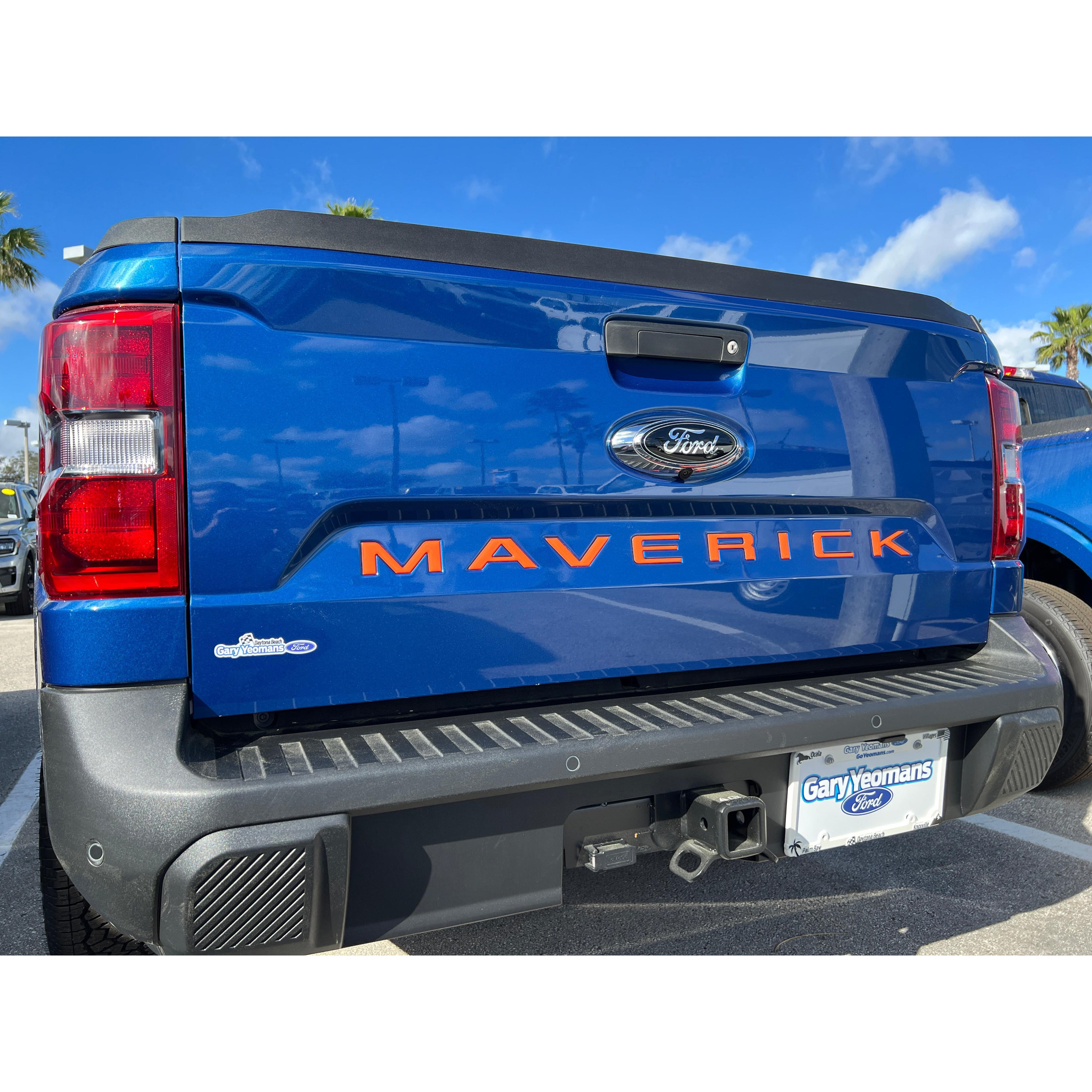 Tailgate Letter Inserts Fits 2022-2026 Ford Maverick