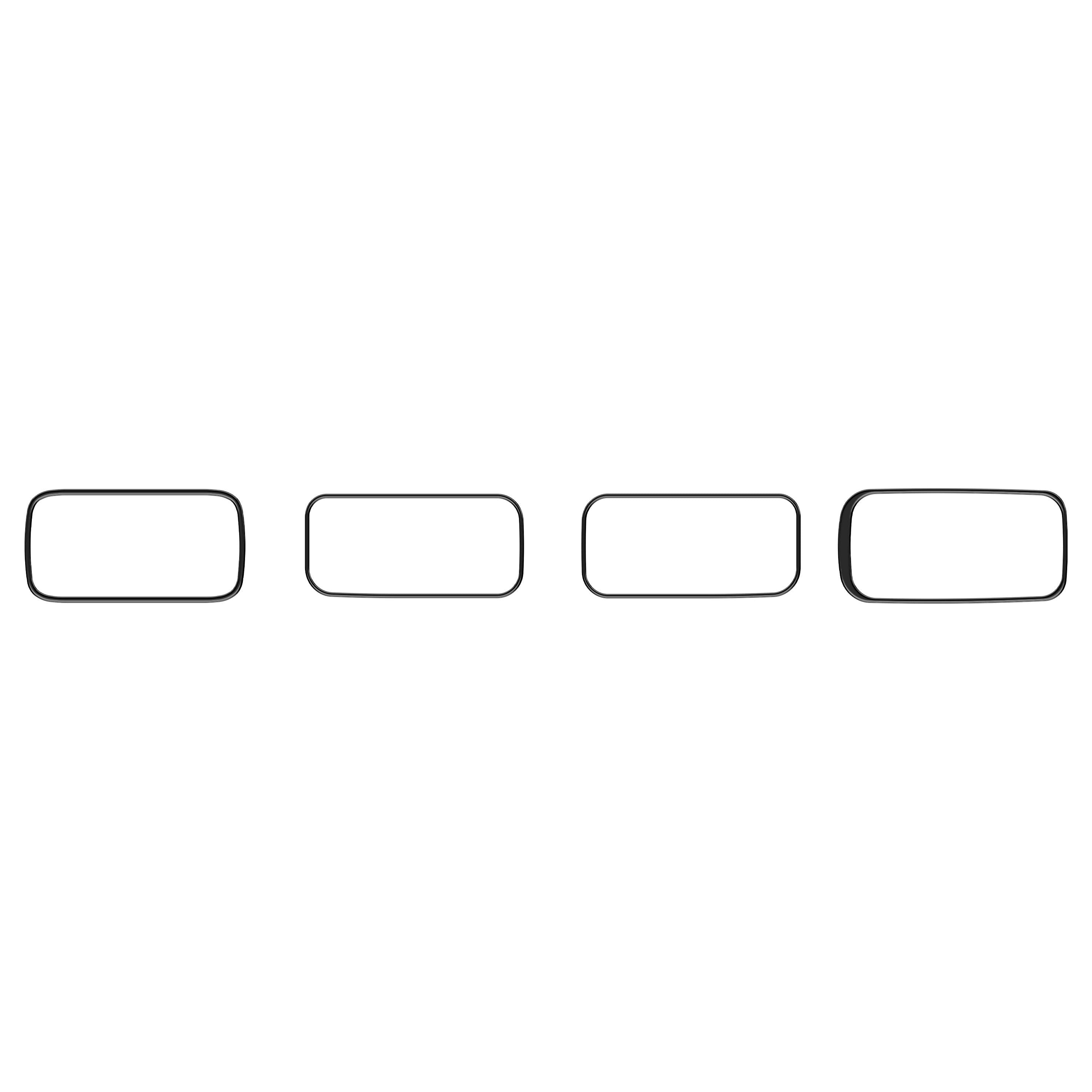 A/C Vent Accent Overlays Fits 2022-2026 Ford Maverick
