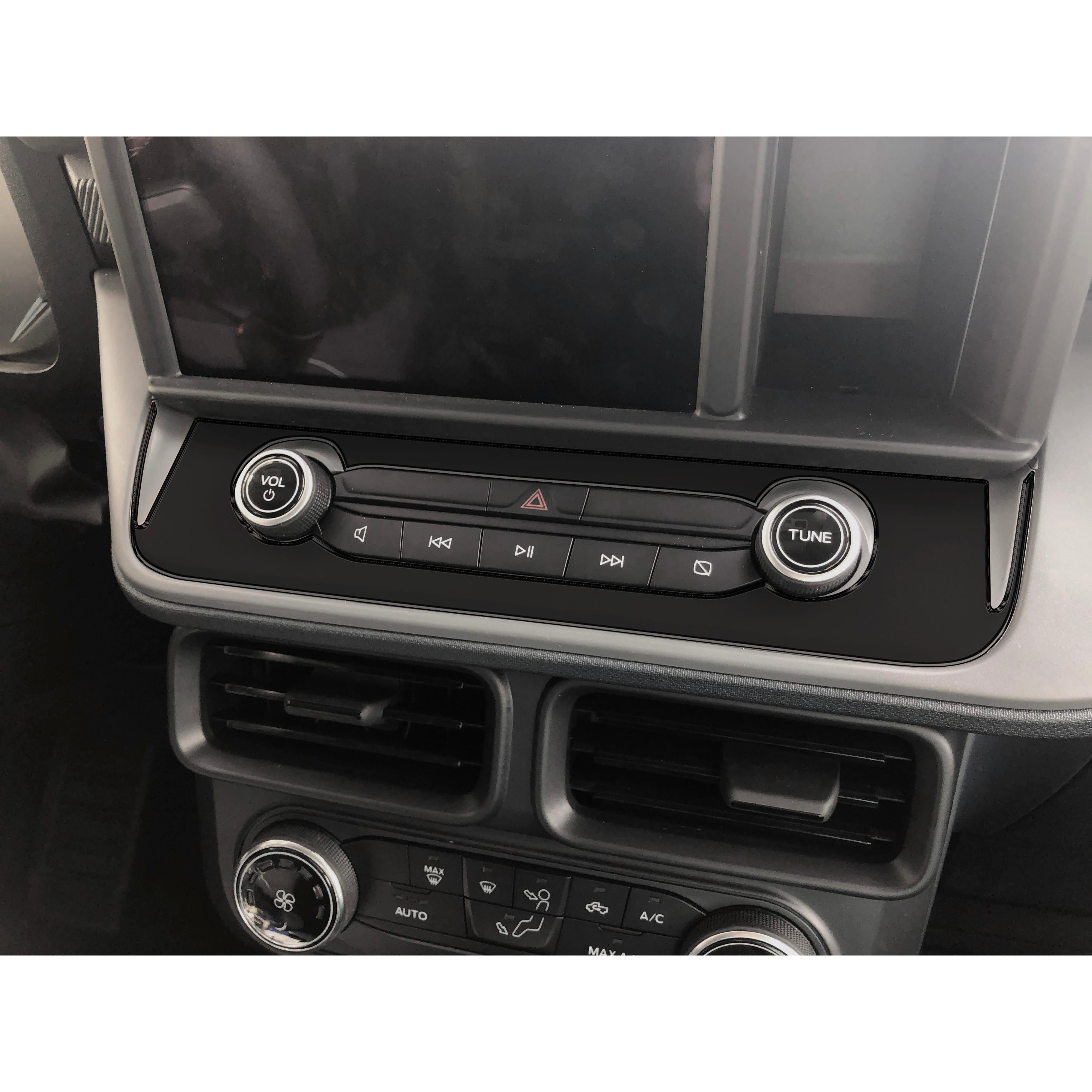 Radio Control Accent Overlay Fits 2022-2024 Ford Maverick