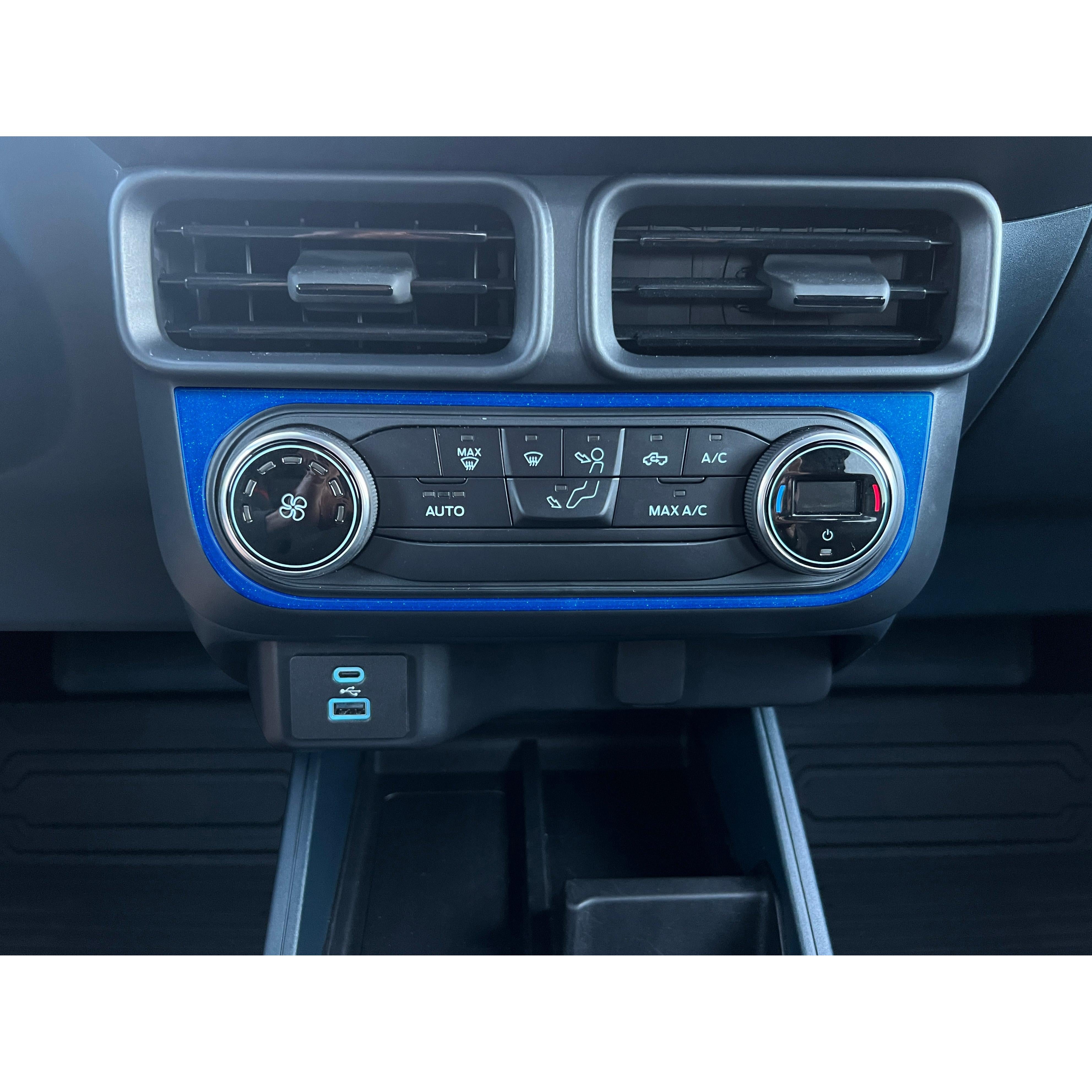 Climate Control Accent Overlay Fits 2022-2024 Ford Maverick