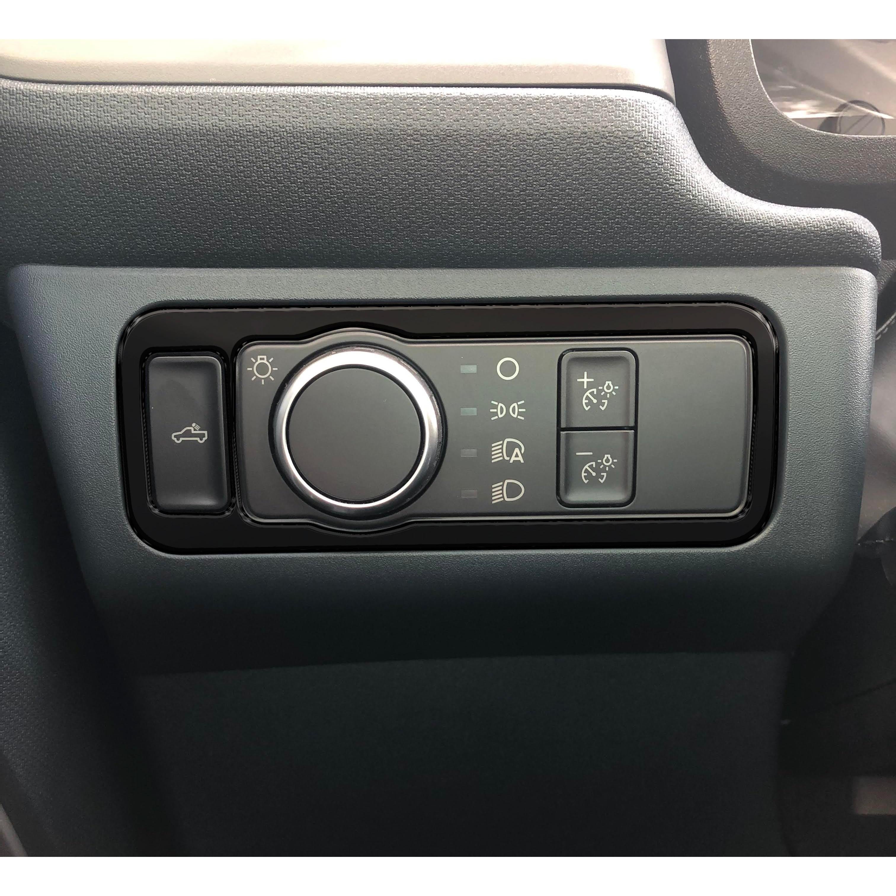 Headlight Switch Accent Overlay Fits 2022-2026 Ford Maverick