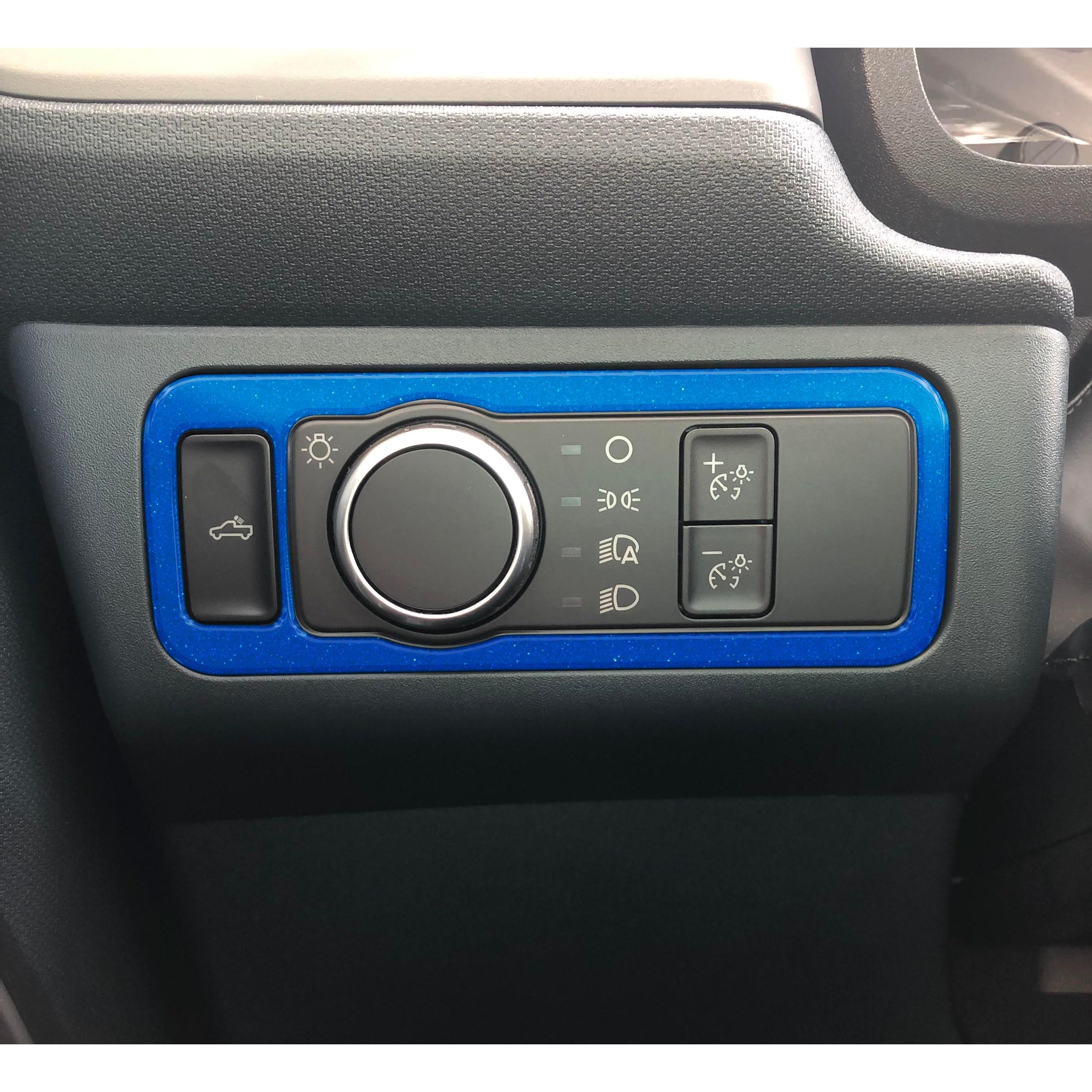 Headlight Switch Accent Overlay Fits 2022-2026 Ford Maverick
