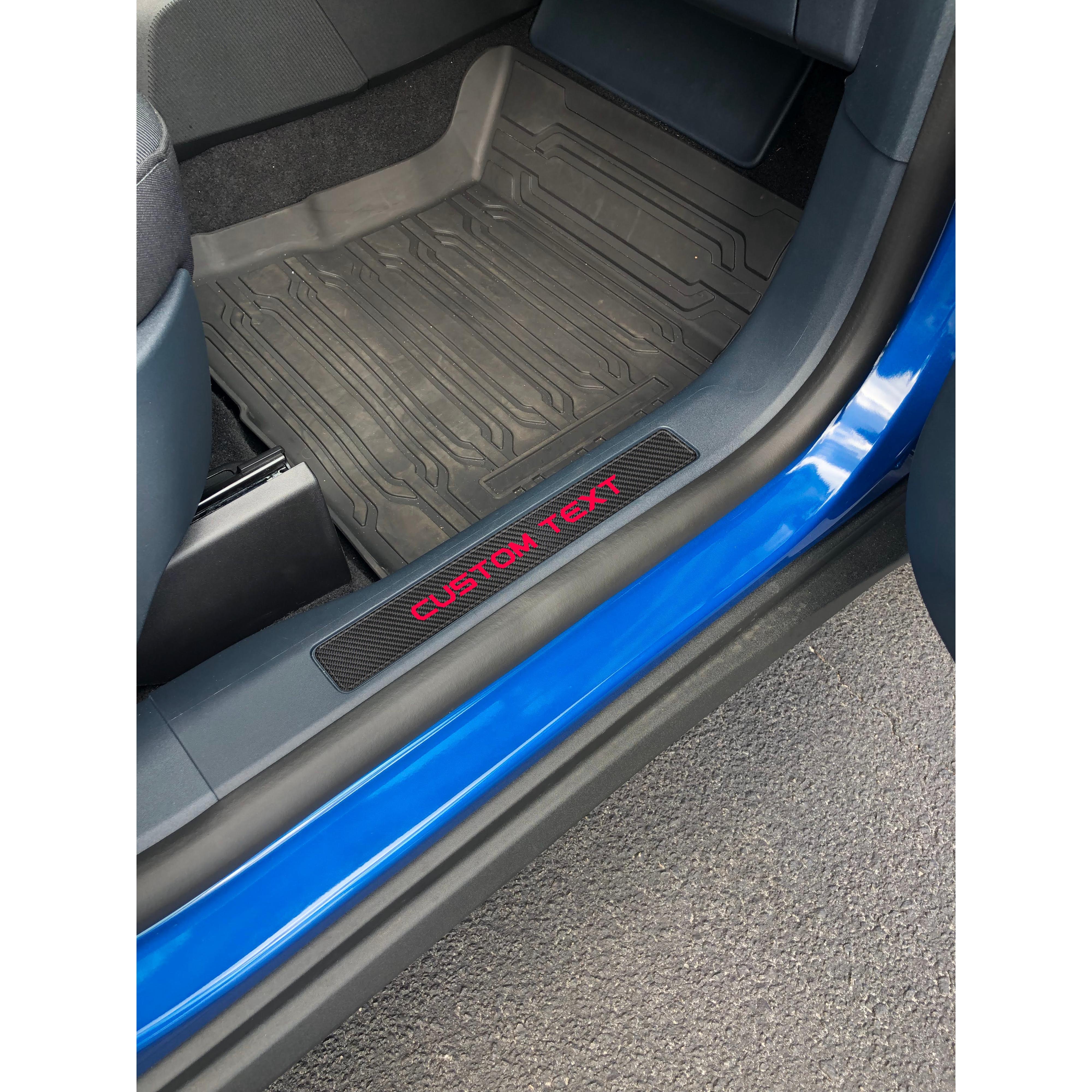 Domed Front Door Sill Overlays Fits 2022-2026 Ford Maverick