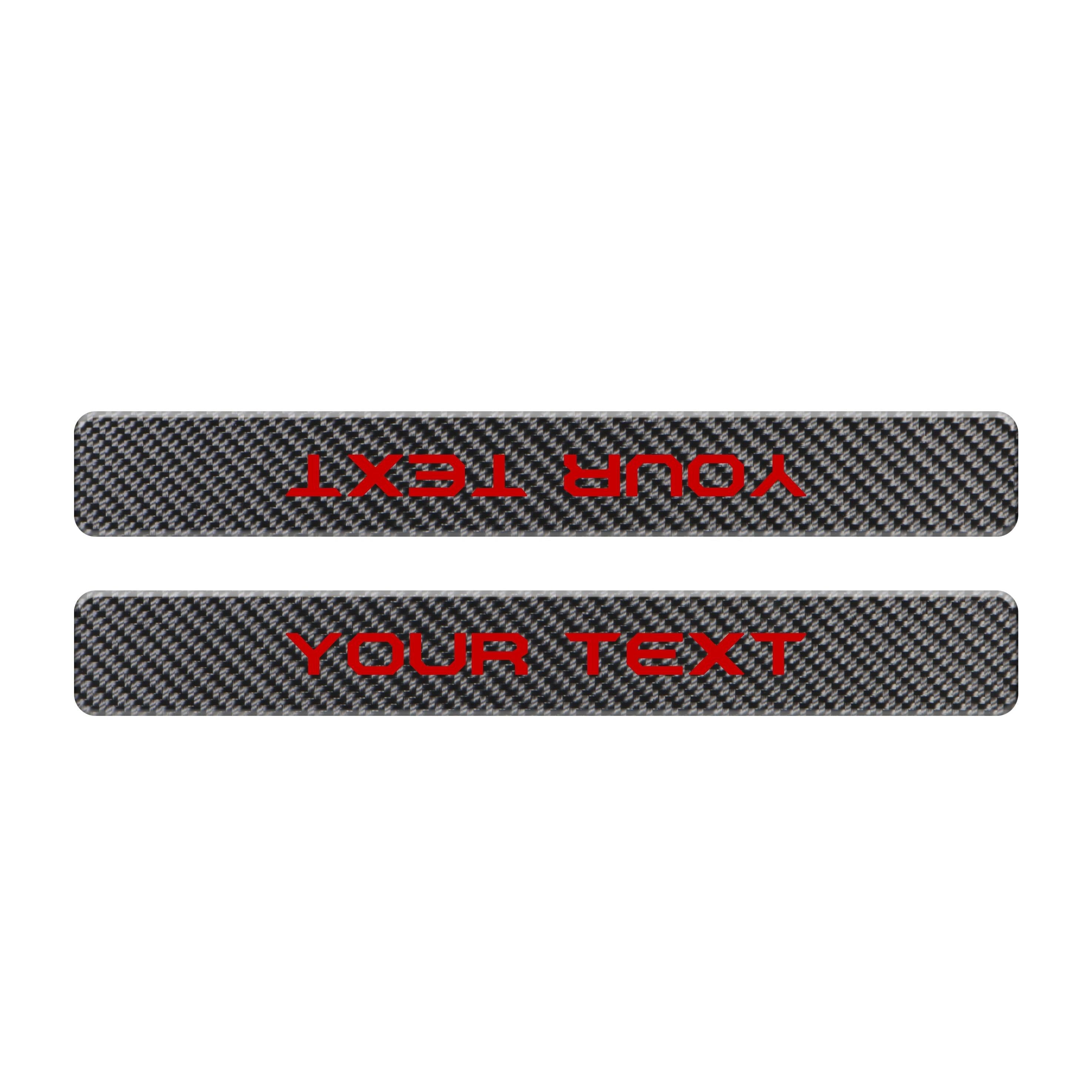 Domed Front Door Sill Overlays Fits 2022-2026 Ford Maverick