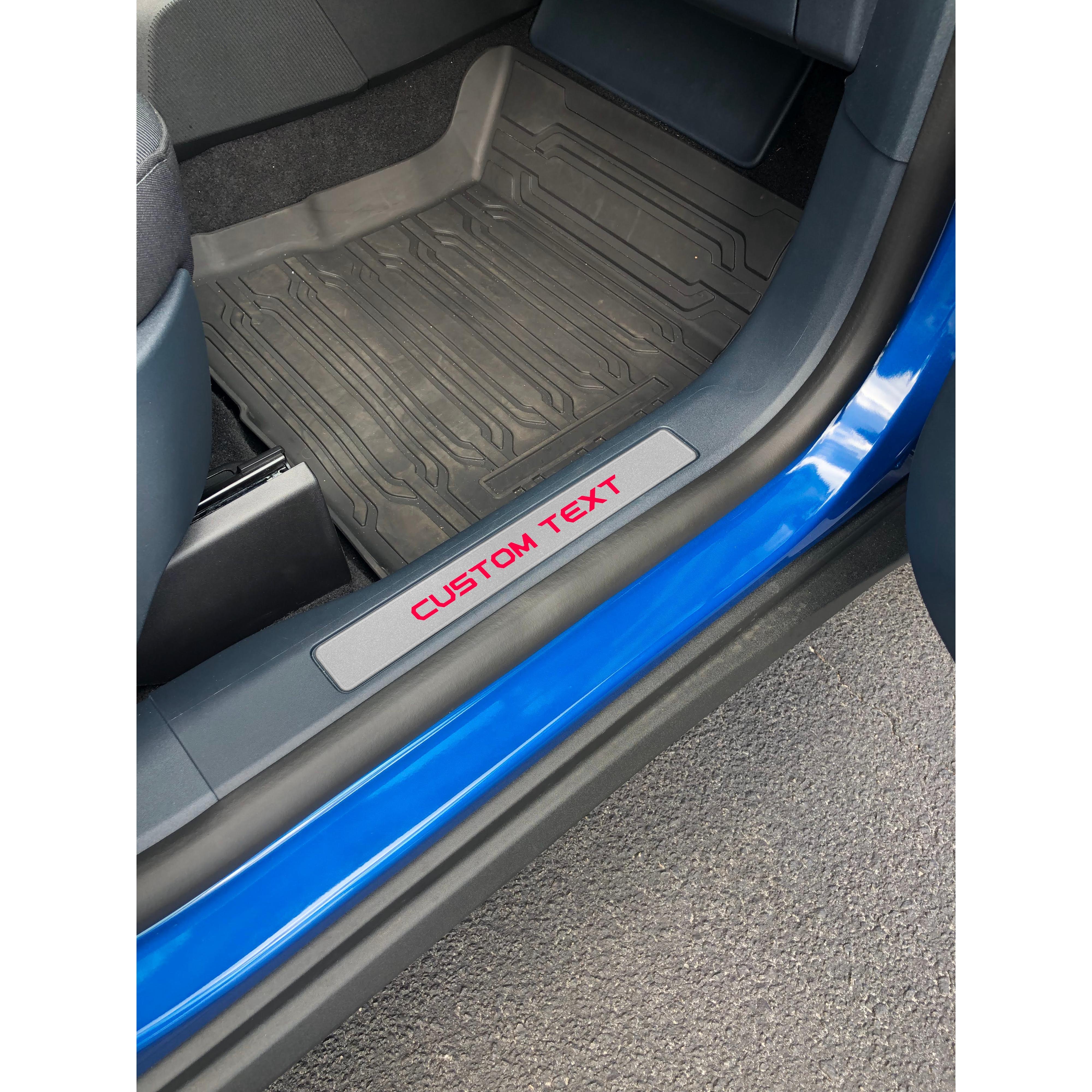 Domed Front Door Sill Overlays Fits 2022-2026 Ford Maverick