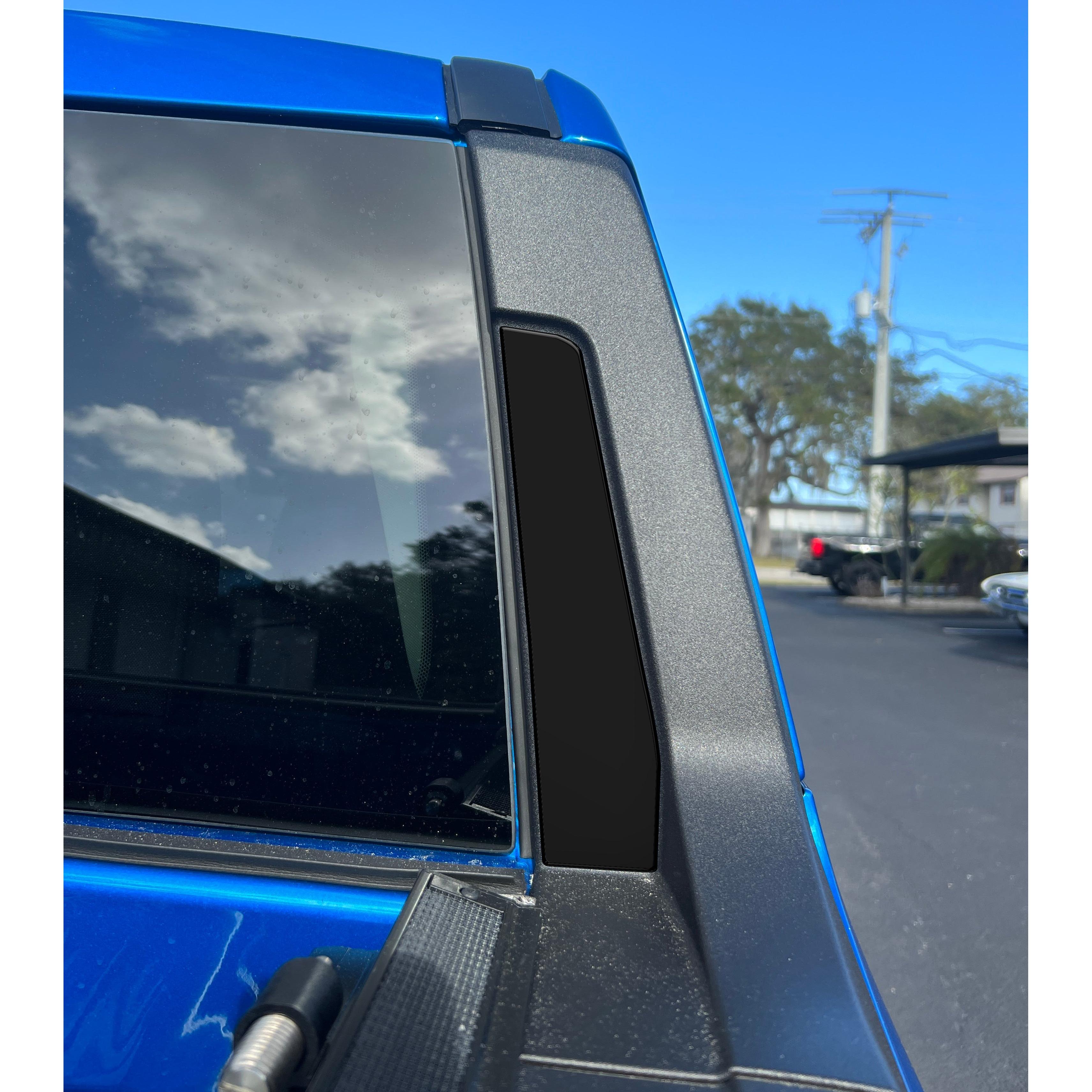 Rear Outer Cab Accent Overlays Fits 2022-2026 Ford Maverick