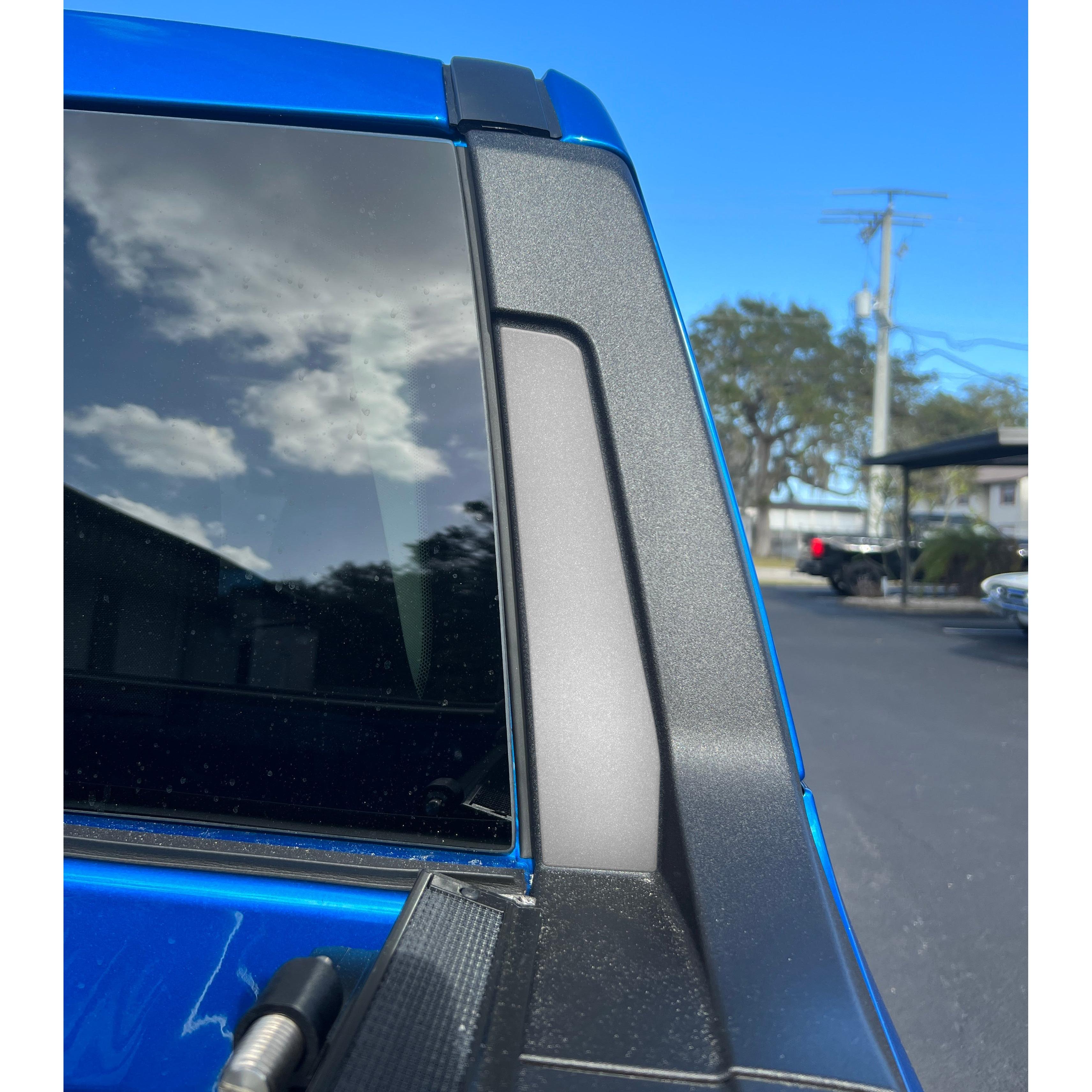 Rear Outer Cab Accent Overlays Fits 2022-2026 Ford Maverick