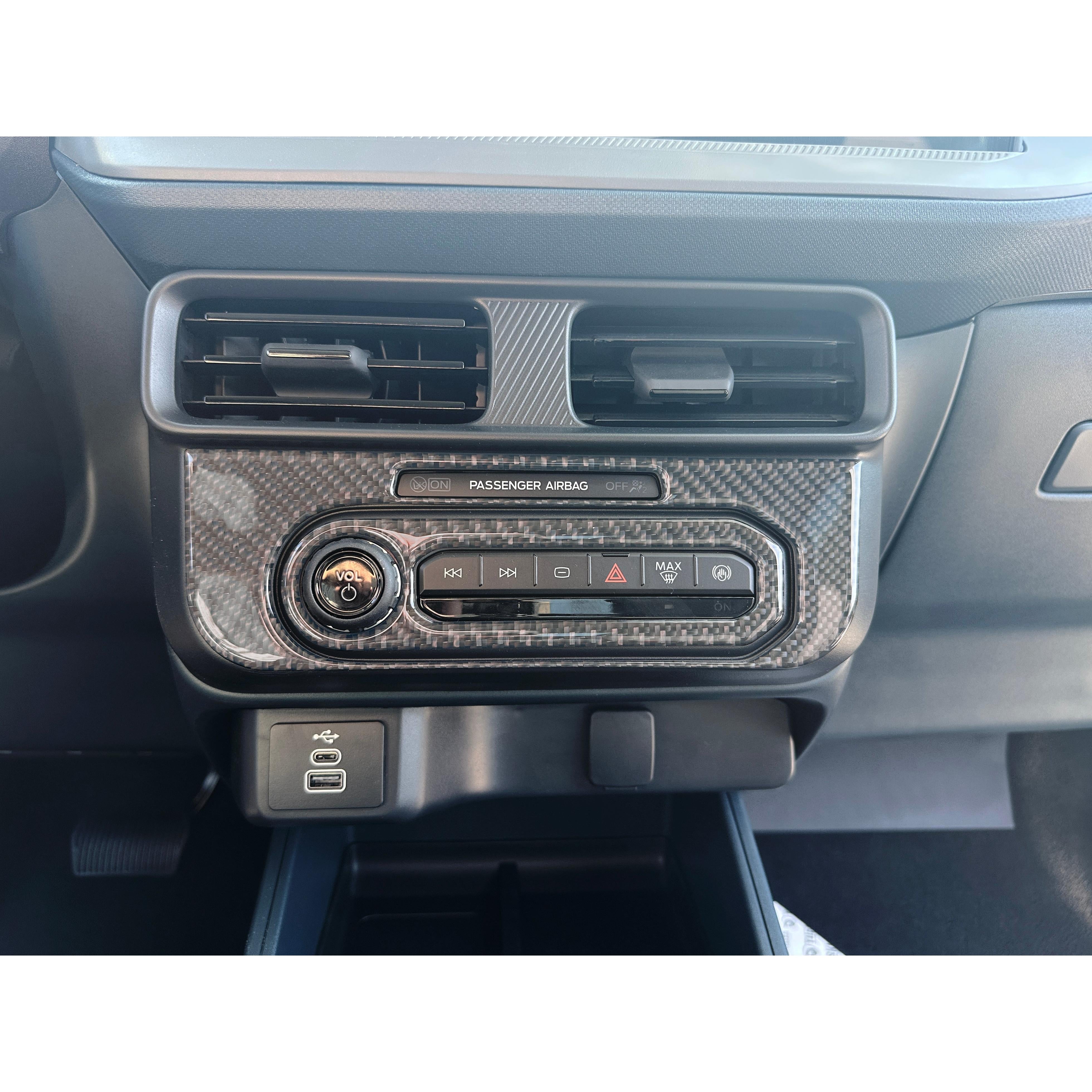 Center Dash Accent Trim Fits 2025-2026 Ford Maverick