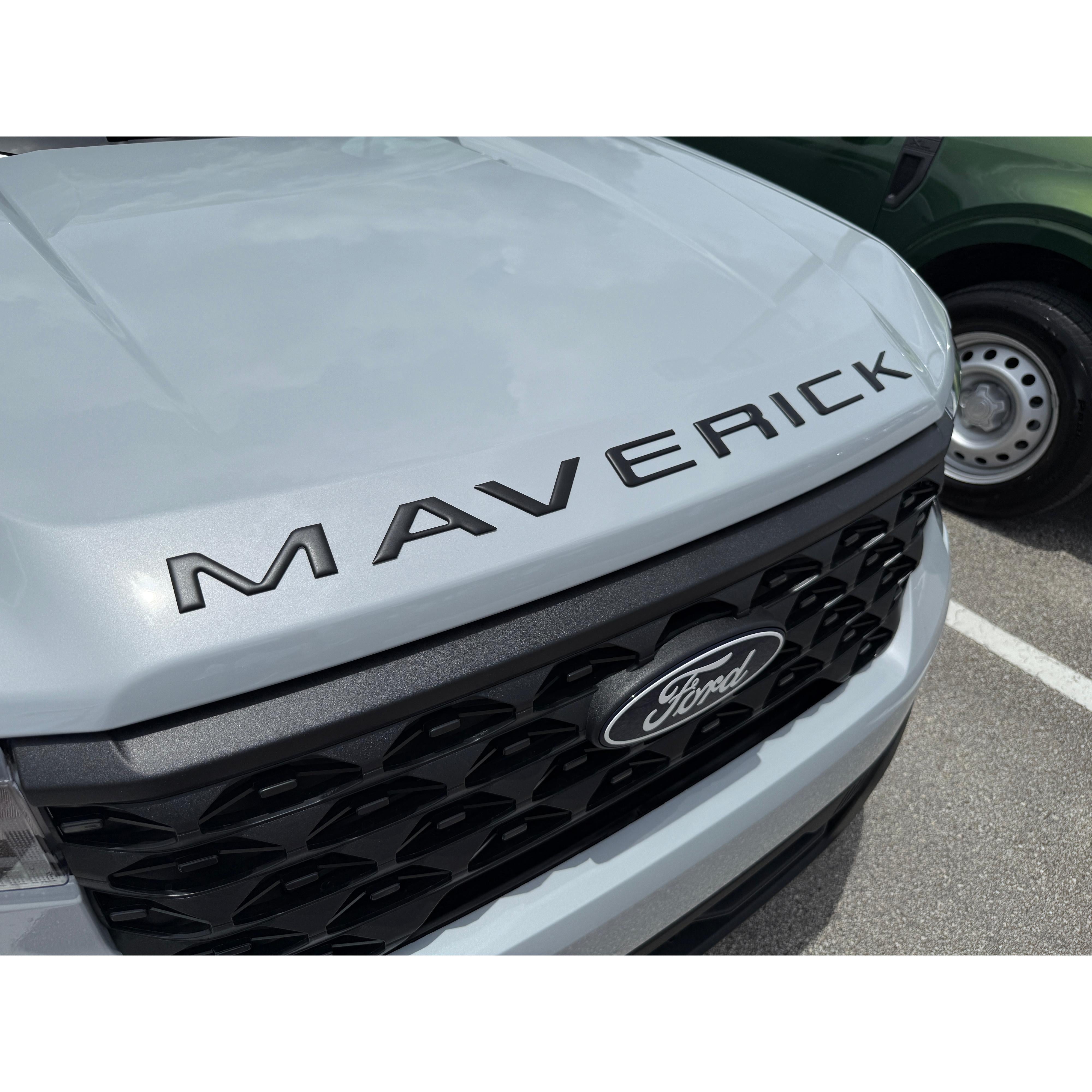 Hood Lettering Kits Fits 2022-2025 Ford Maverick