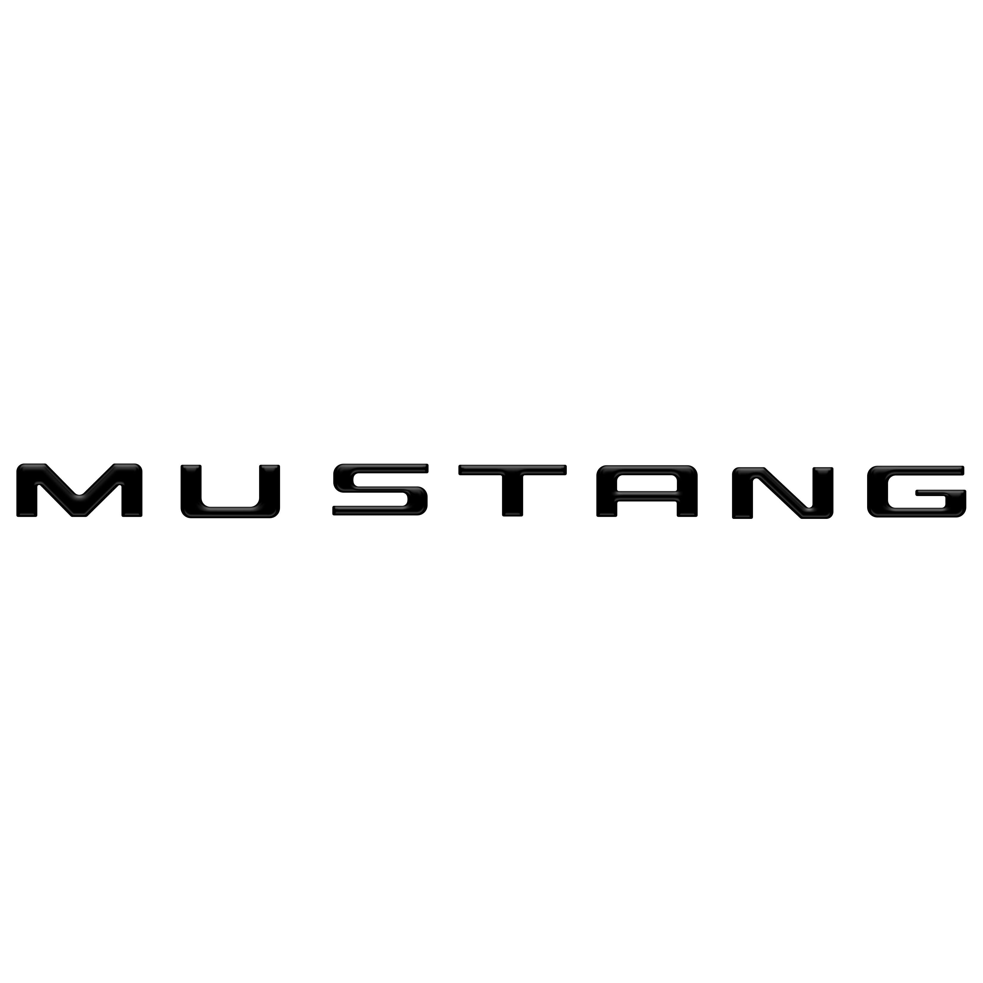 Bumper Letter Inserts Fits 1999-2004 Ford Mustang
