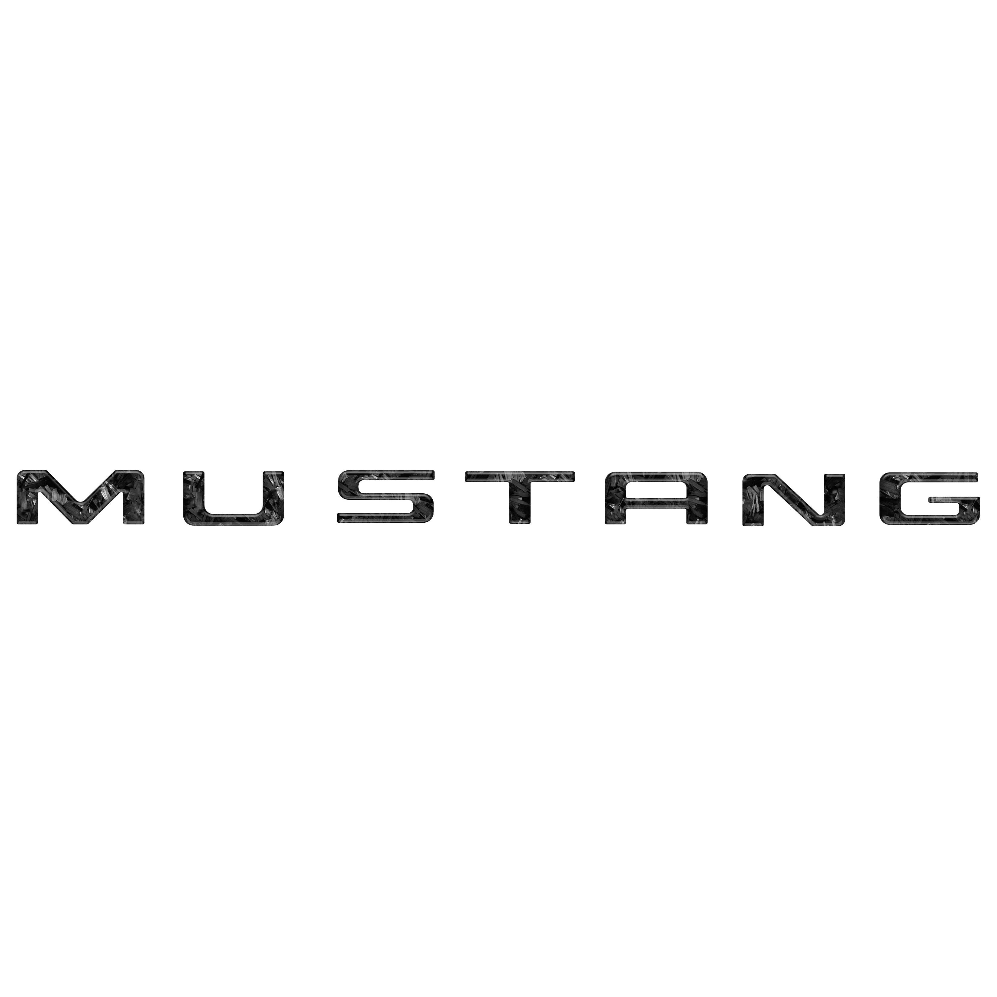 Bumper Letter Inserts Fits 1999-2004 Ford Mustang