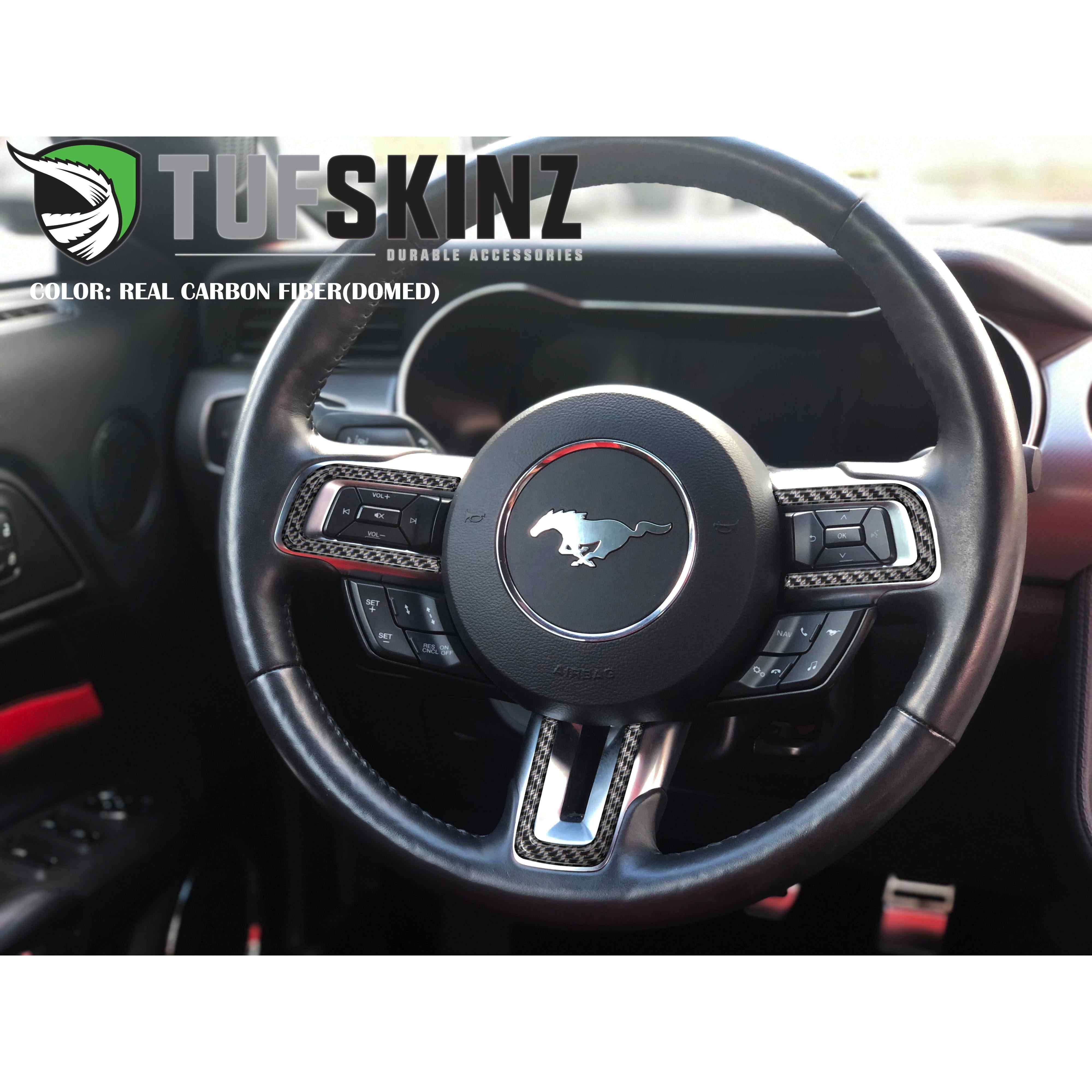 Steering Wheel Accent Trim Fits 2015-2023 Ford Mustang
