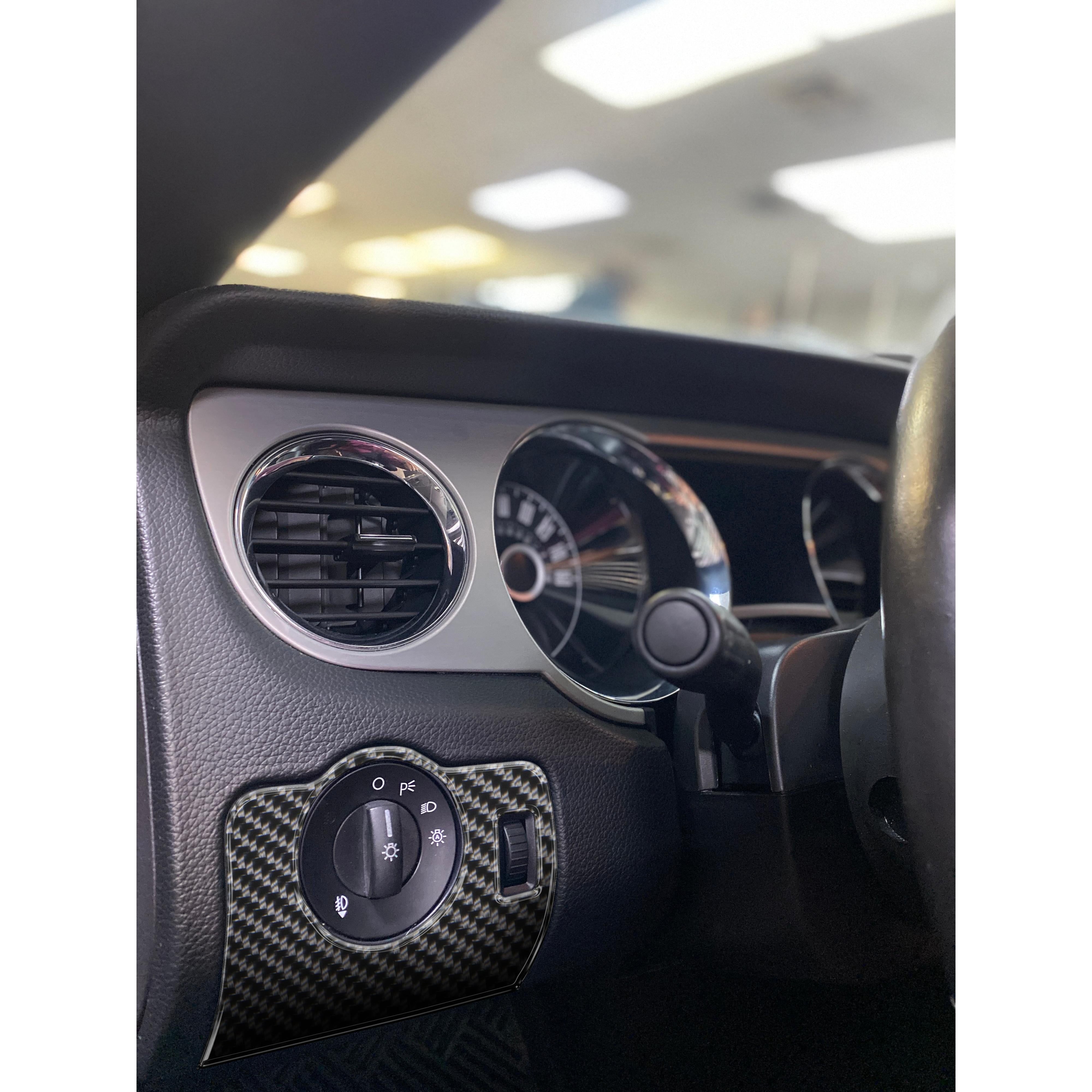 Light Control Trim Fits 2010-2014 Ford Mustang