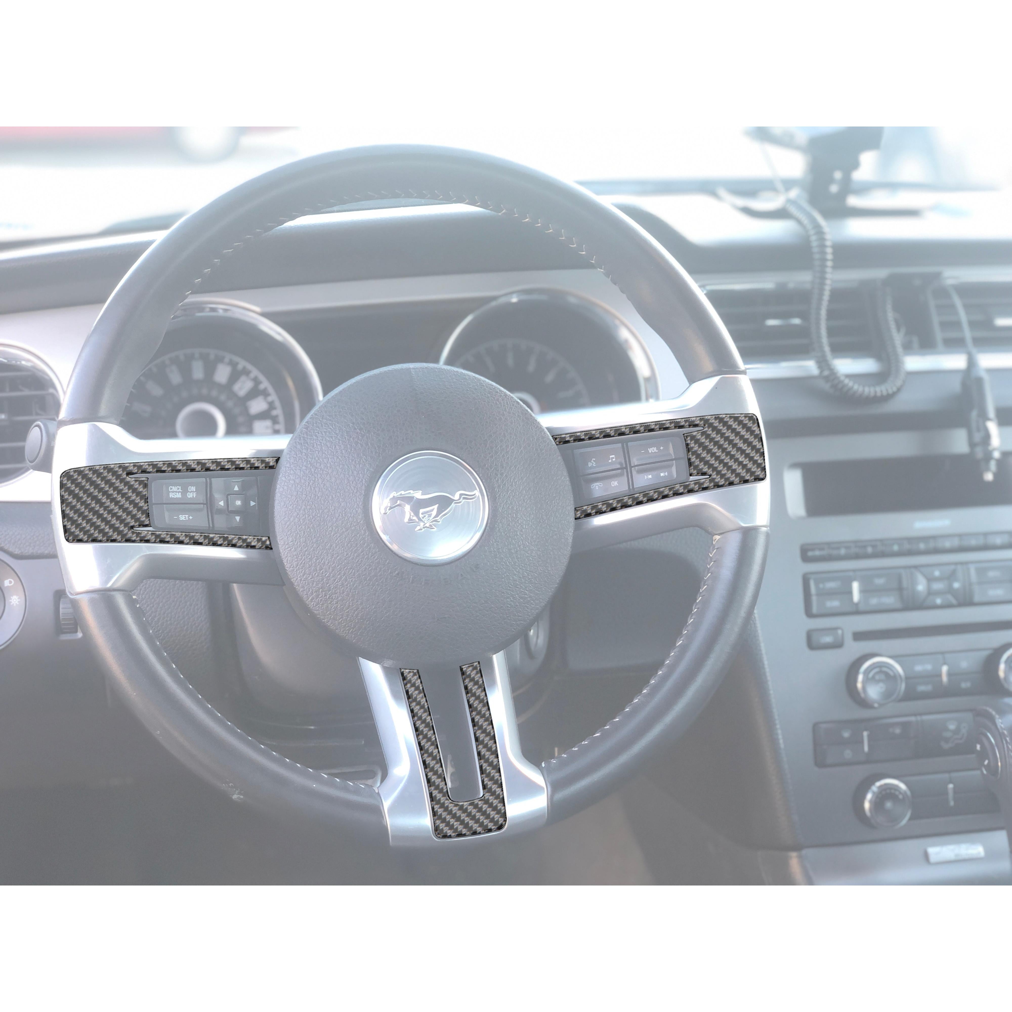 Steering Wheel Accent Trim Fits 2010-2014 Ford Mustang