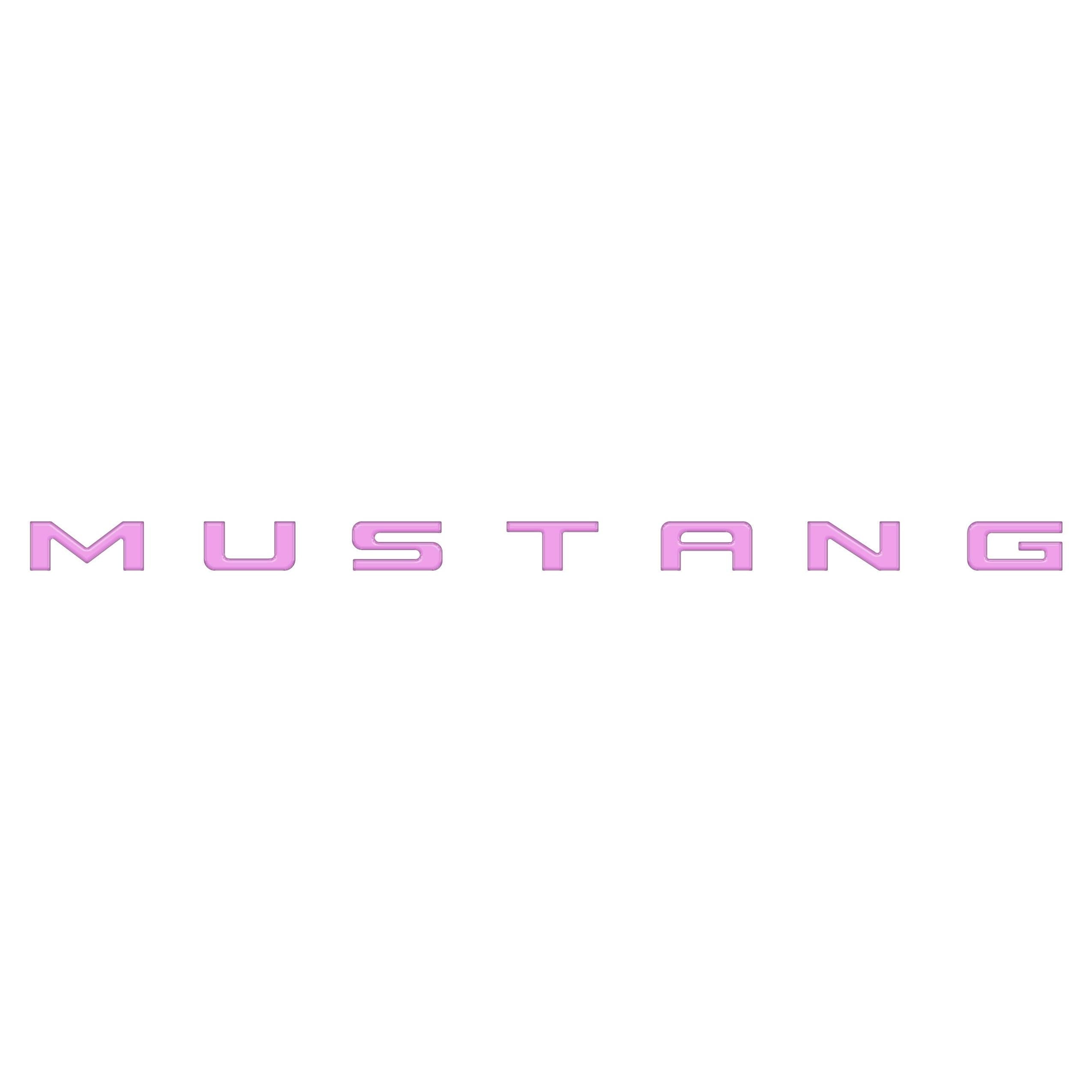 Engine Bay Letter Inserts Fits 2024-2026 Ford Mustang
