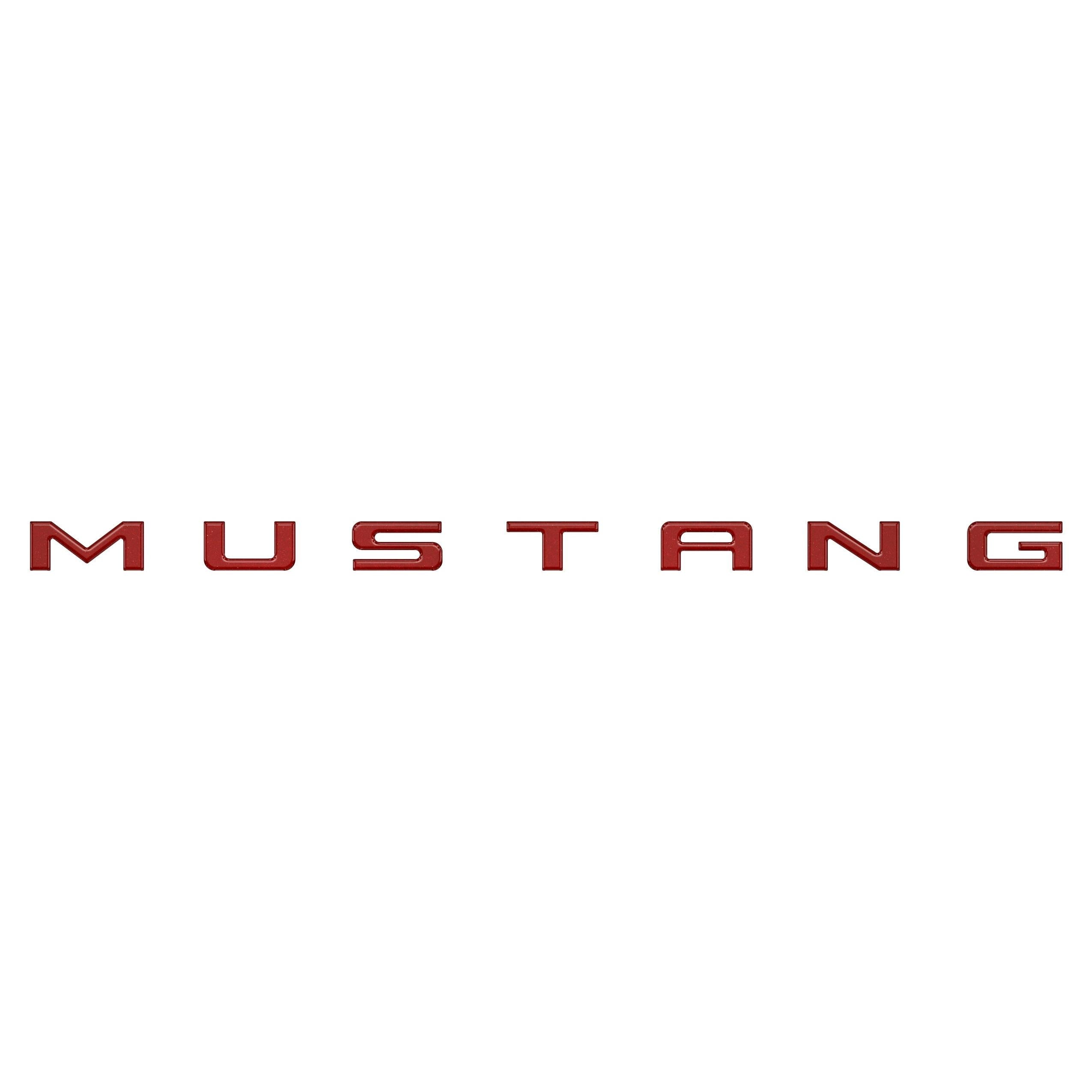 Engine Bay Letter Inserts Fits 2024-2026 Ford Mustang