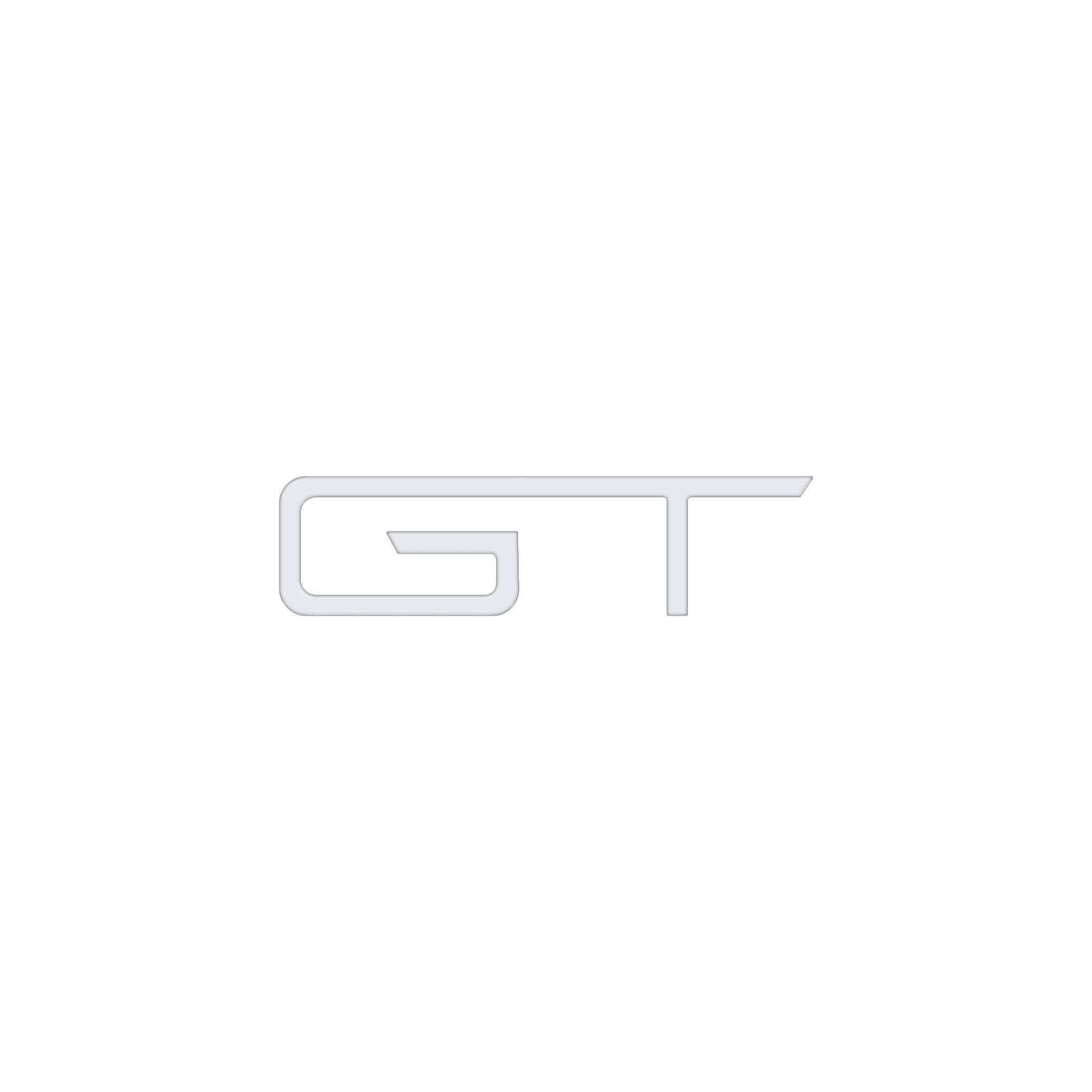 Rear GT Emblem Inserts Fits 2024-2026 Ford Mustang