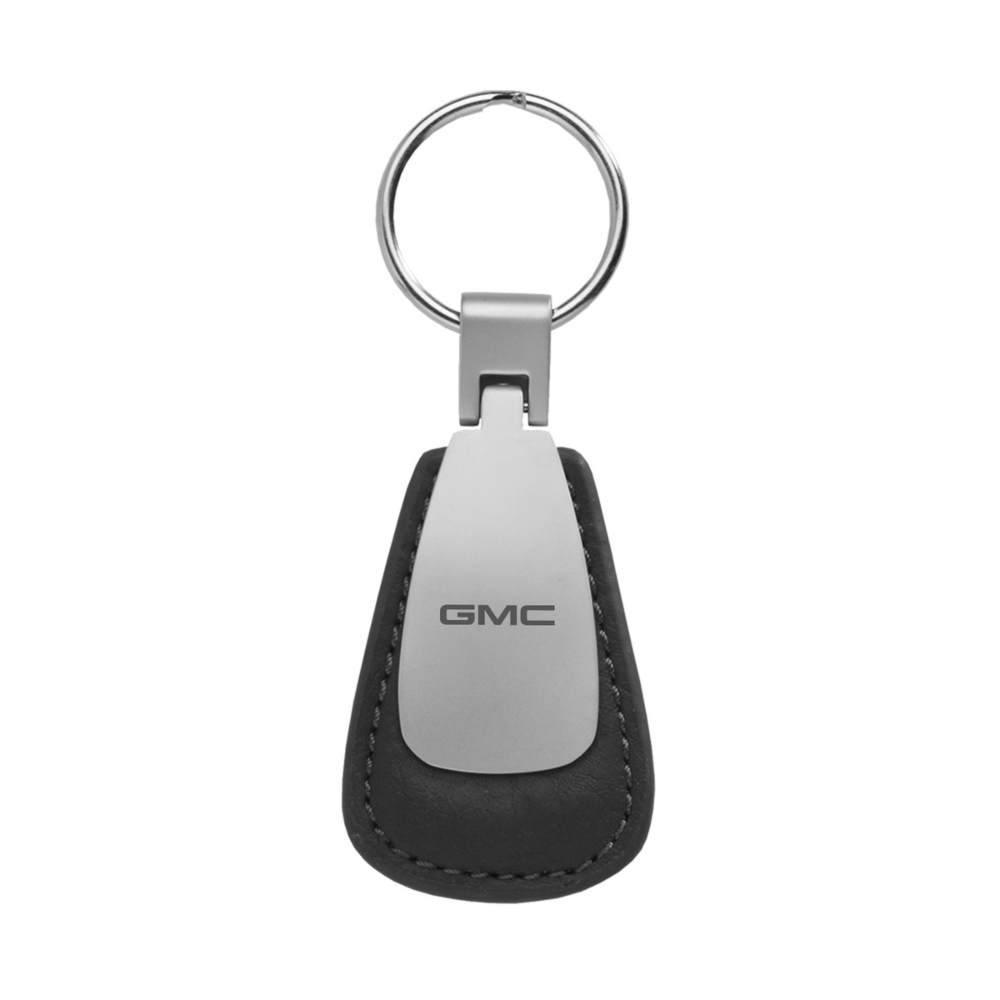Teardrop Keychain for GMC - Leather Key Chain-SR1 Performance